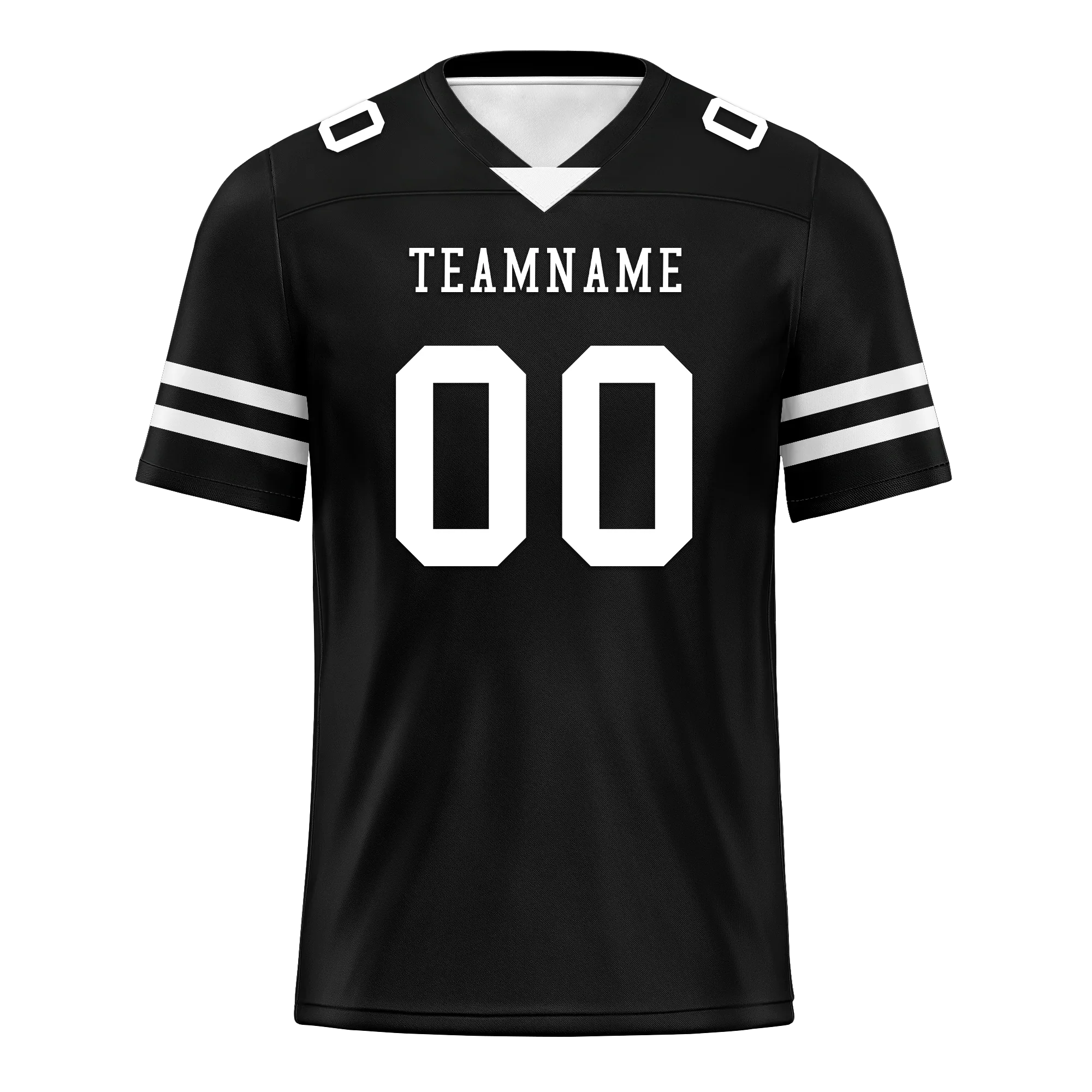 Custom Black Classic Style Personalized Authentic Football Jersey FBJ02-bd0a70bc - Coolcustomize