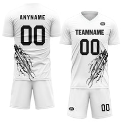 Custom White Soccer Sets Jersey Personalized SCJ101-D28020