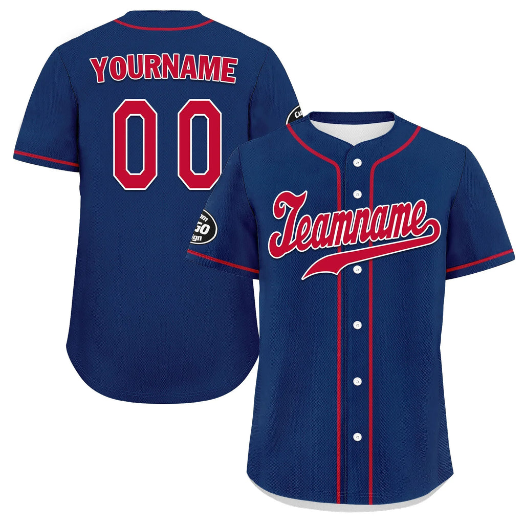 Custom Blue Red Jersey MaxSoul Shoes and Hat Combo Offer Personalized ZH-D0b009a-b - Coolcustomize