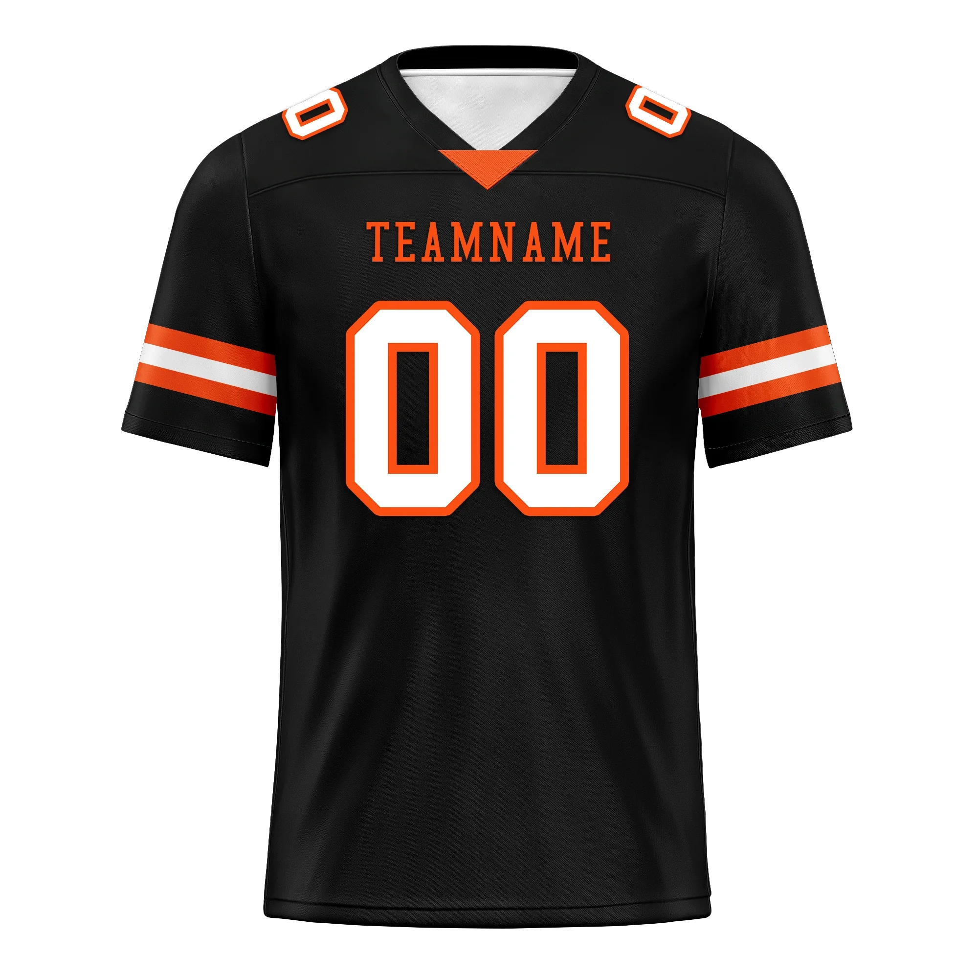 Custom Black Classic Style Personalized Authentic Football Jersey FBJ02-bd0a70c0 - Coolcustomize
