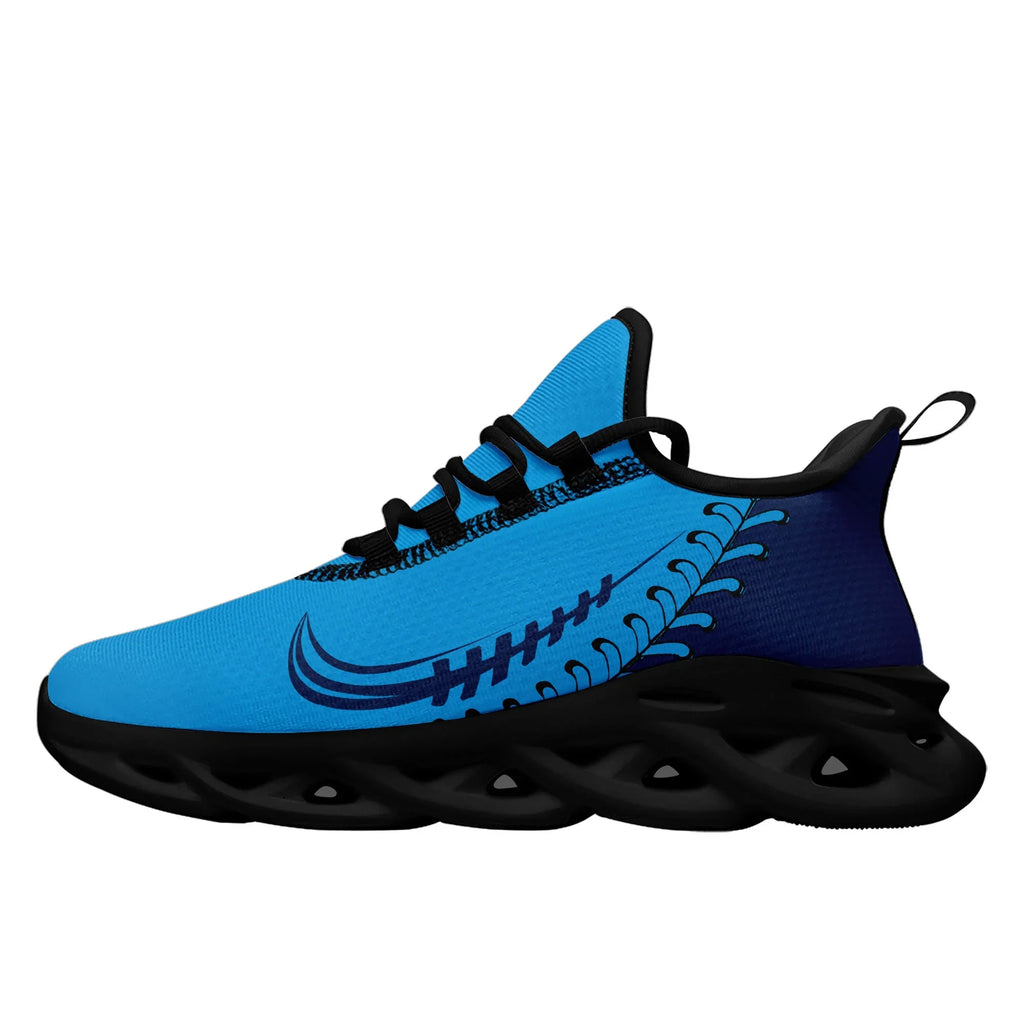 Custom Blue Jersey MaxSoul Shoes and Hat Combo Offer Personalized ZH-bd0b00e0-cc - Coolcustomize