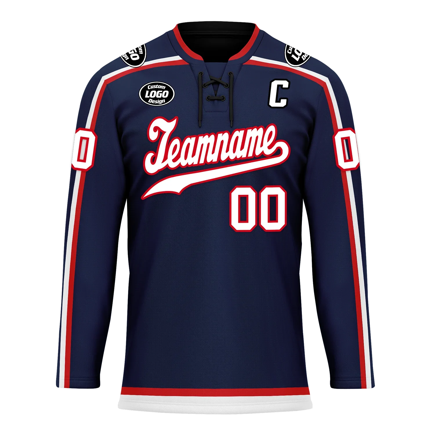 Custom Blue Personalized Hockey Jersey HCKJ01-D0a70fb - Coolcustomize