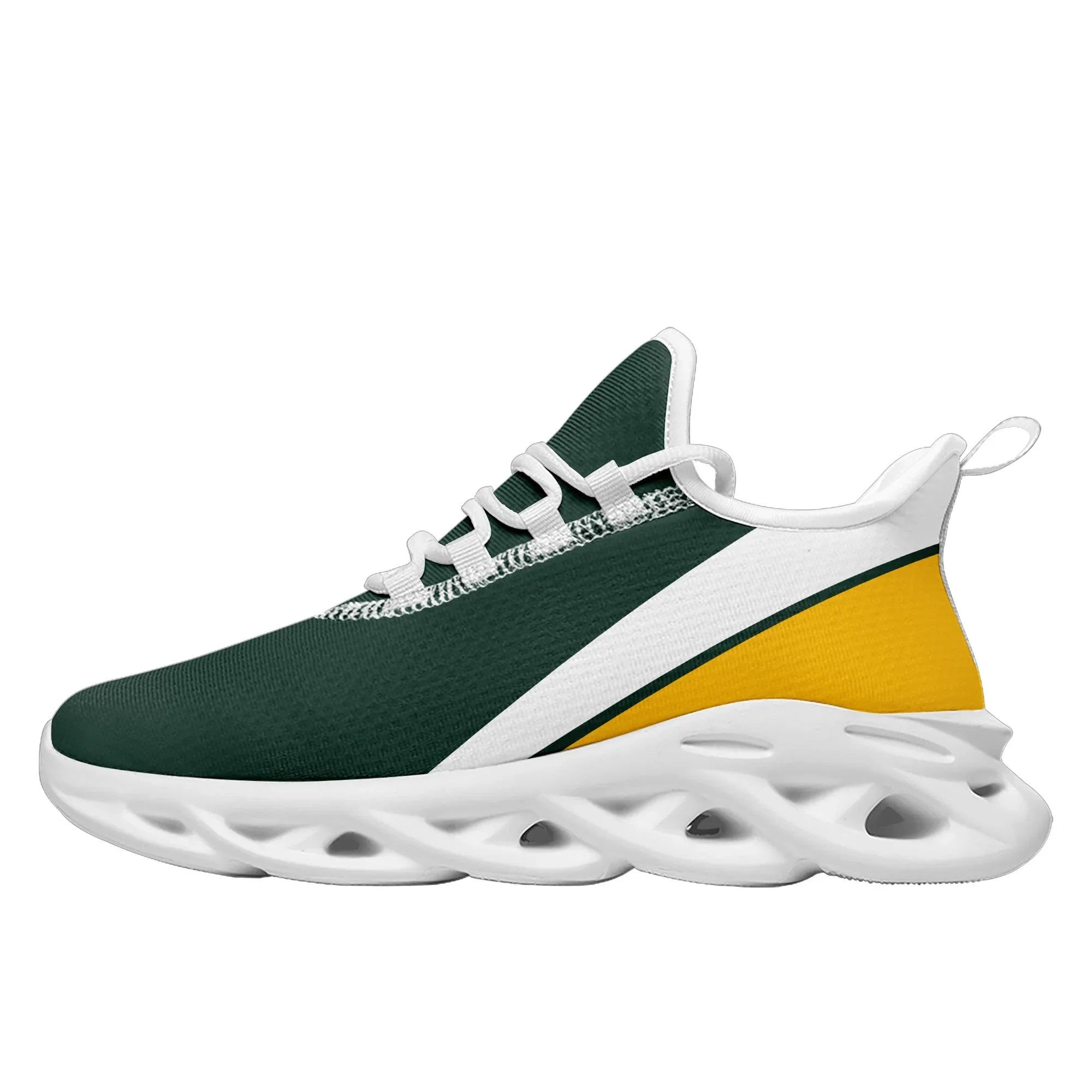Custom Green Yellow Jersey MaxSoul Shoes and Hat Combo Offer Personalized ZH-bd0b007e-ab - Coolcustomize