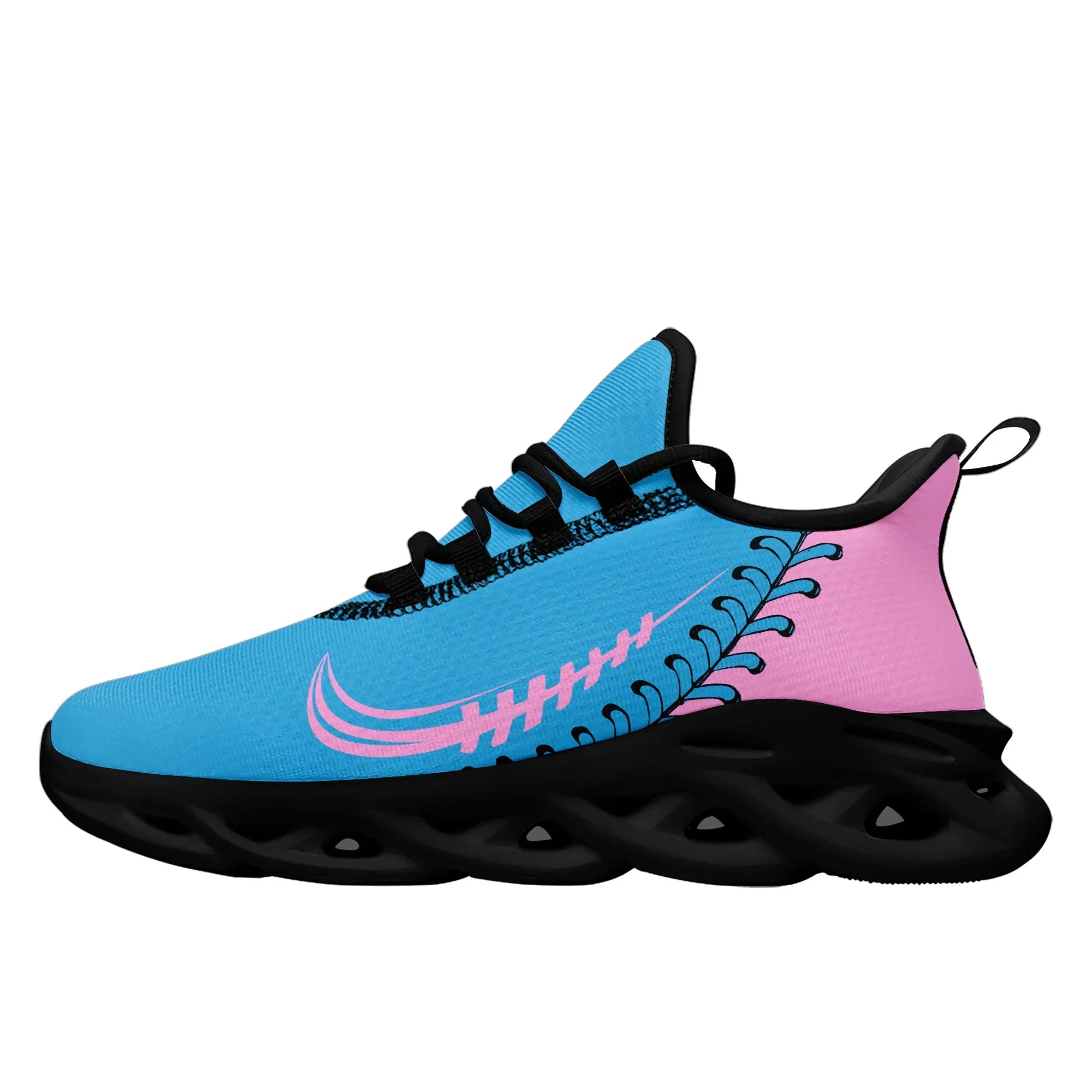 Custom Blue Jersey MaxSoul Shoes and Hat Combo Offer Personalized ZH-bd0b00e0-cd - Coolcustomize