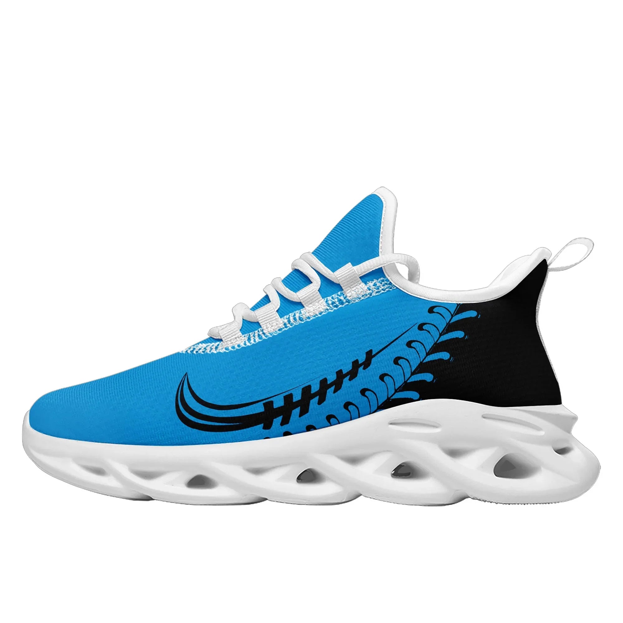 Custom Blue Jersey MaxSoul Shoes and Hat Combo Offer Personalized ZH-bd0b00e0-bc - Coolcustomize