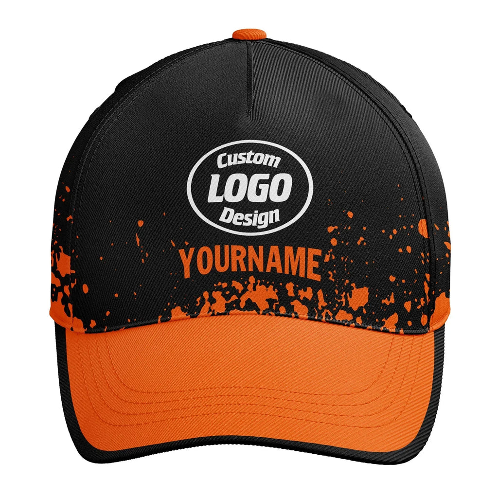 Custom Black Orange Jersey MaxSoul Shoes and Hat Combo Offer Personalized Combo ZH-D020234-3 - Coolcustomize