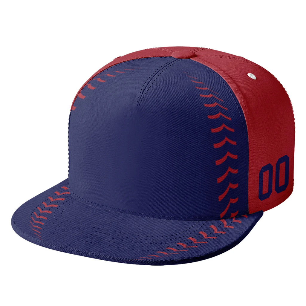 Custom Sport Design Hat Stitched Adjustable Snapback Personalized Baseball Cap PR067B-bd0b00d9-ba - Coolcustomize