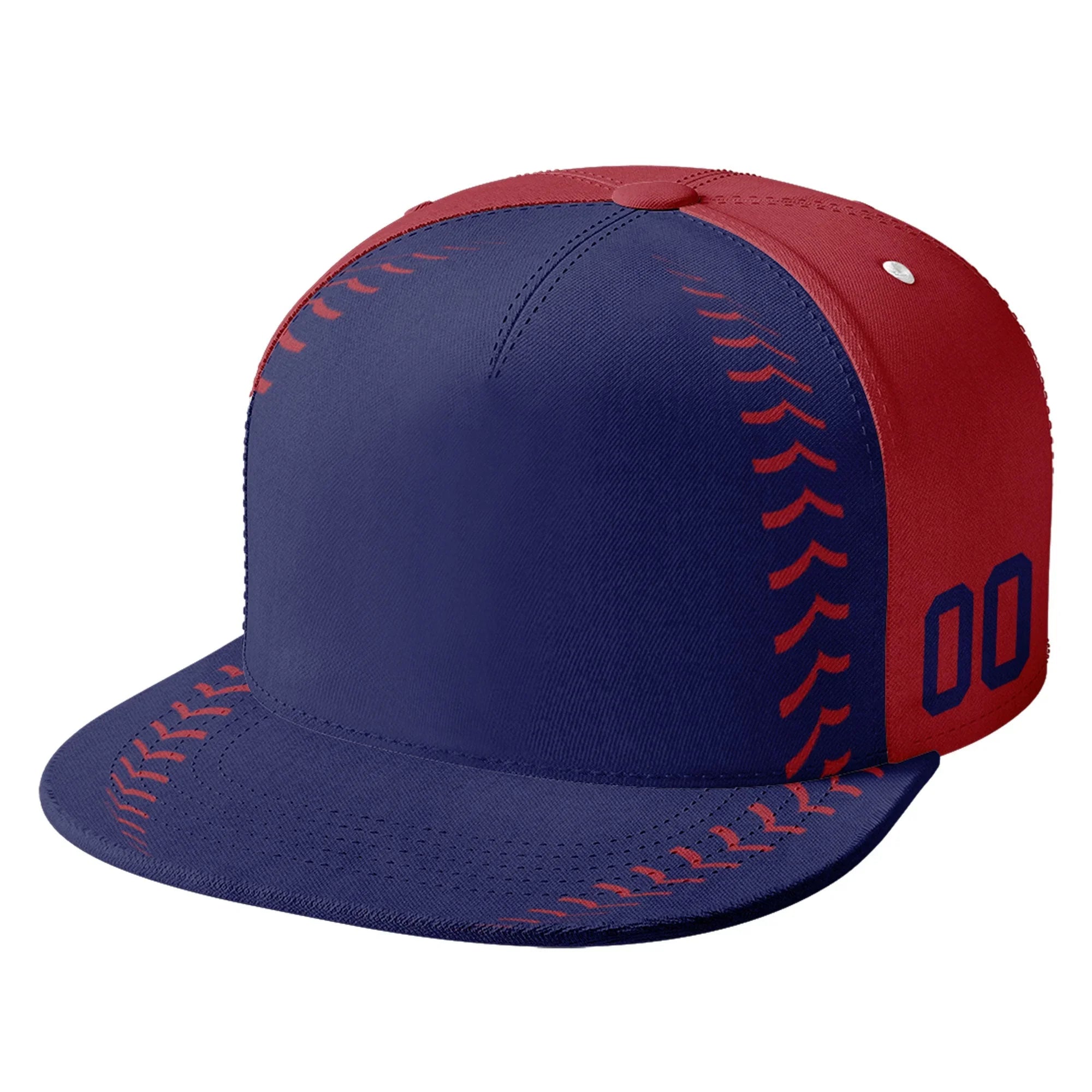 Custom Sport Design Hat Stitched Adjustable Snapback Personalized Baseball Cap PR067B-bd0b00d9-ba - Coolcustomize