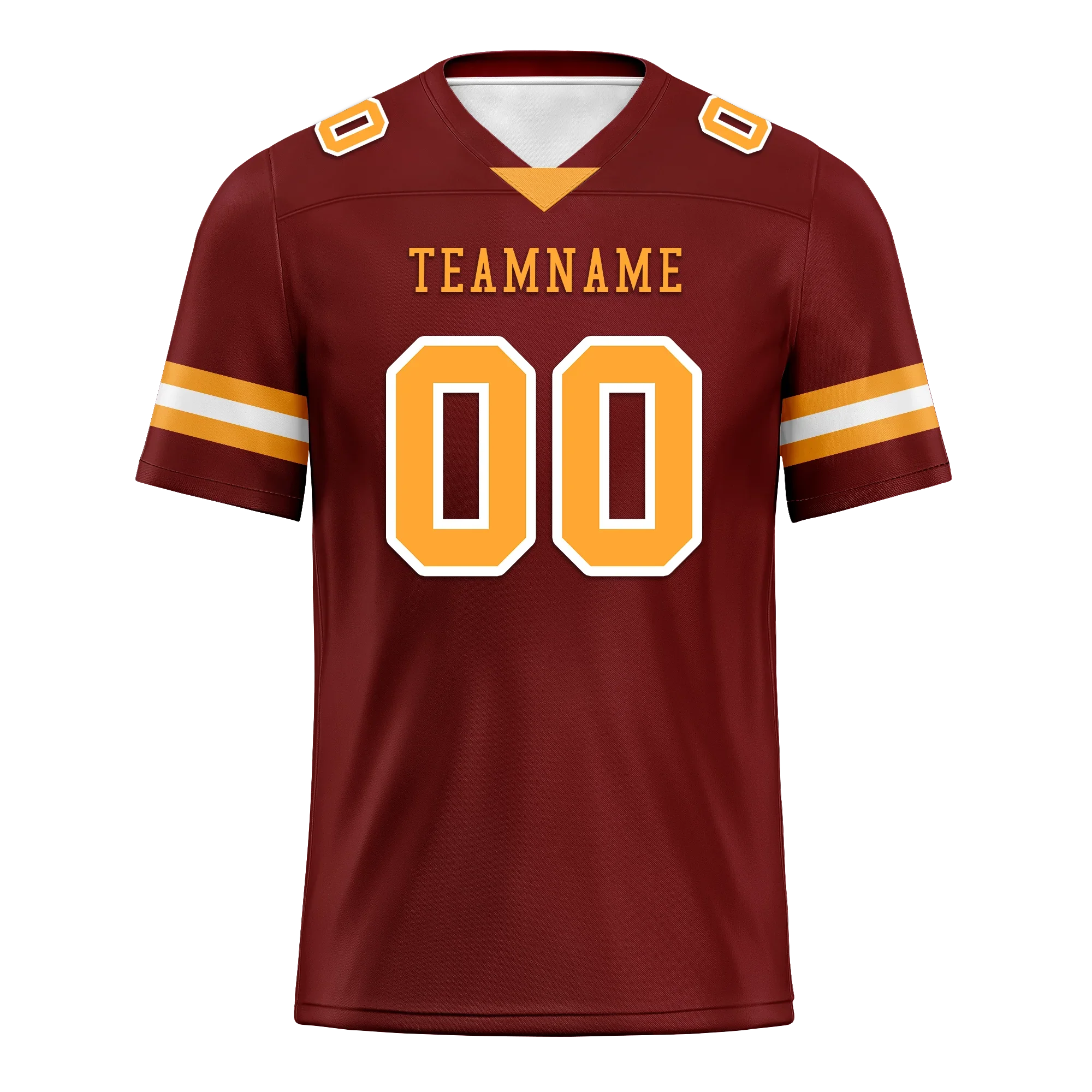 Custom Brown Classic Style Personalized Authentic Football Jersey FBJ02-bd0a70af - Coolcustomize