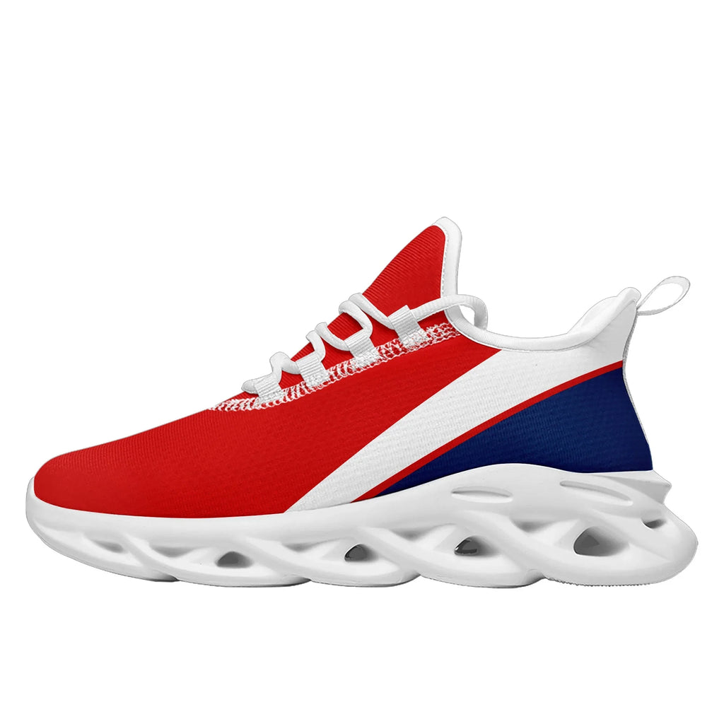 Custom Red Blue Jersey MaxSoul Shoes and Hat Combo Offer Personalized ZH-bd0b007e-e - Coolcustomize
