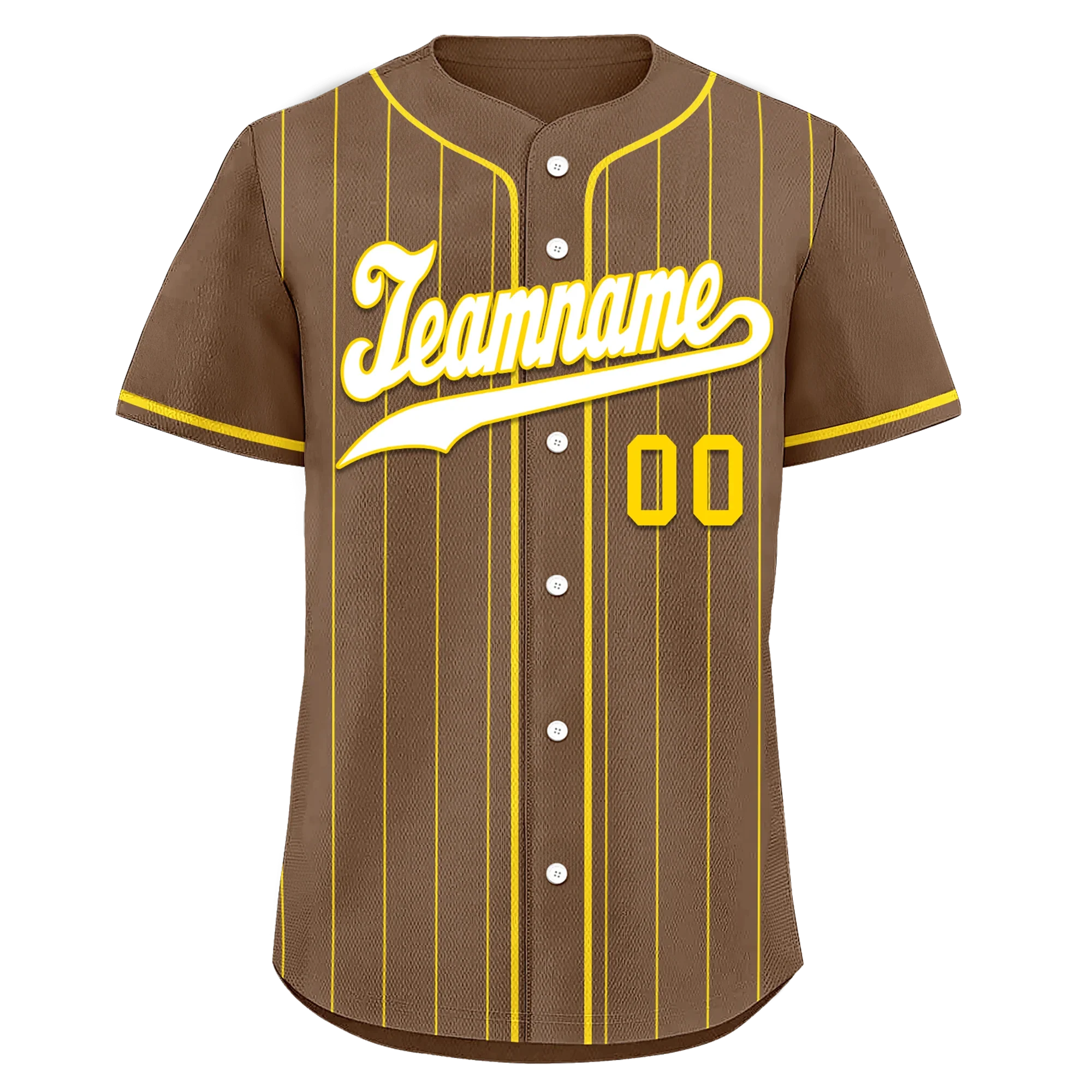 Custom Gray Stripe Fashion Personalized Authentic Baseball Jersey BSBJ01-D017259 - Coolcustomize