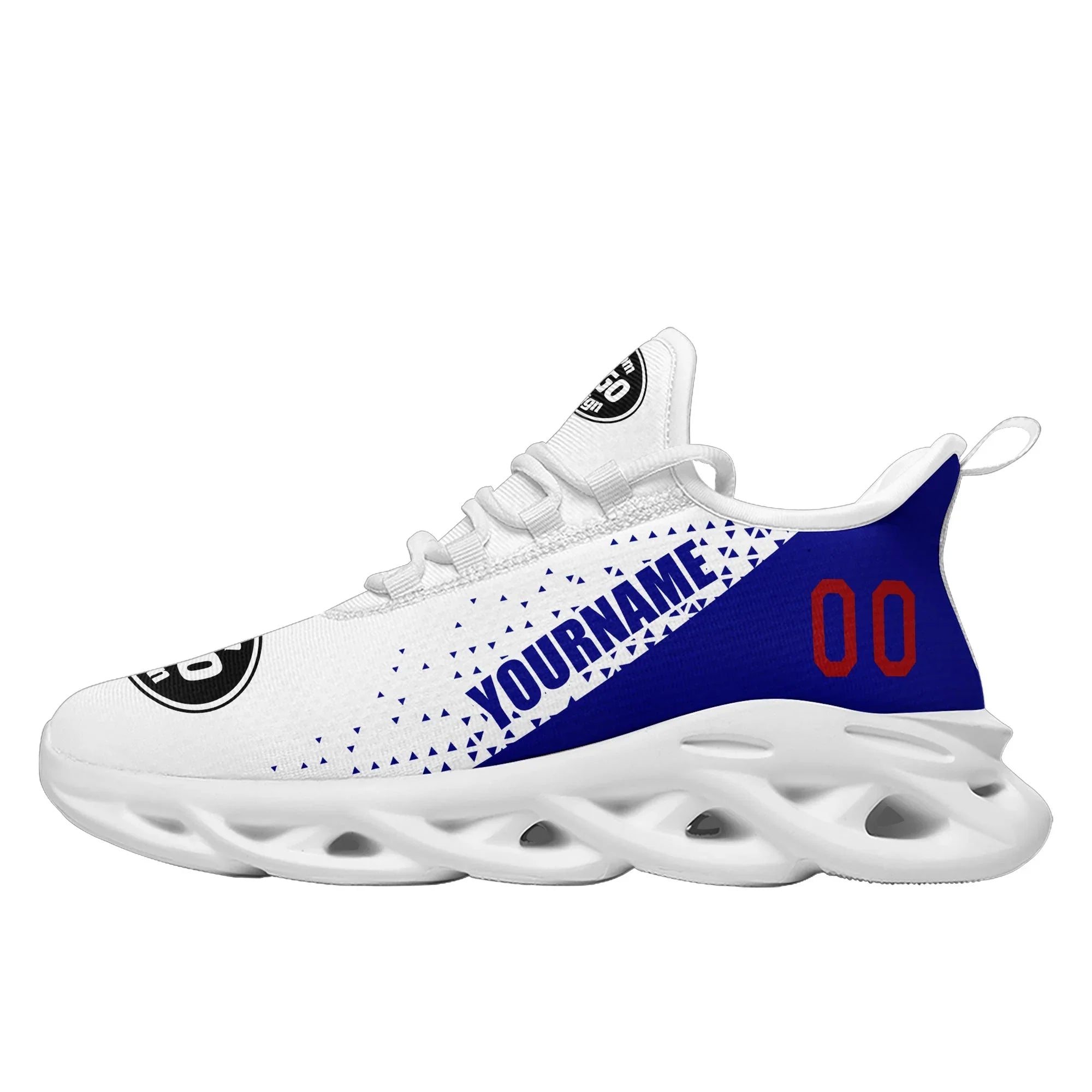 Custom Blue Jersey MaxSoul Shoes and Hat Combo Offer Personalized ZH-D0b008d-a - Coolcustomize