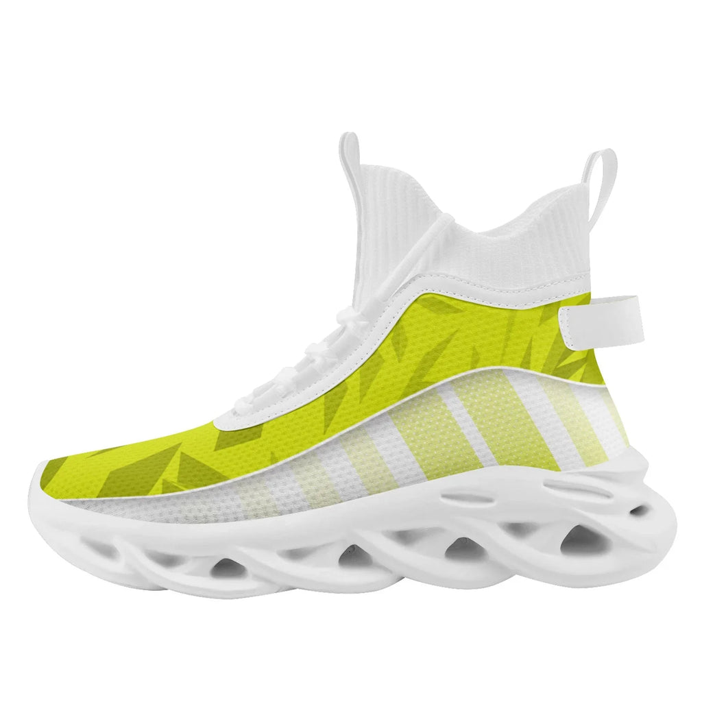 Custom Green White Jersey MaxSoul Shoes and Hat Combo Offer Personalized Combo ZH-D020234-8 - Coolcustomize