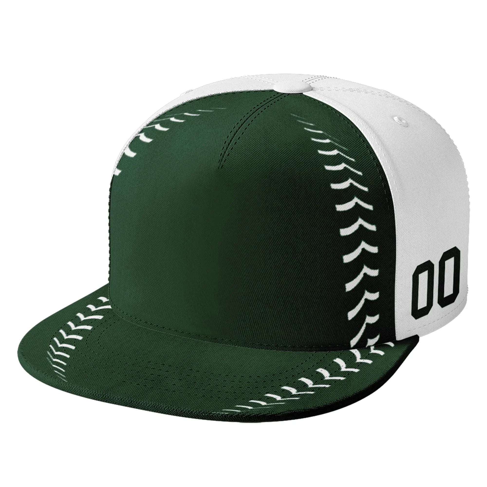 Custom Sport Design Hat Stitched Adjustable Snapback Personalized Baseball Cap PR067B-bd0b00d9-a7 - Coolcustomize