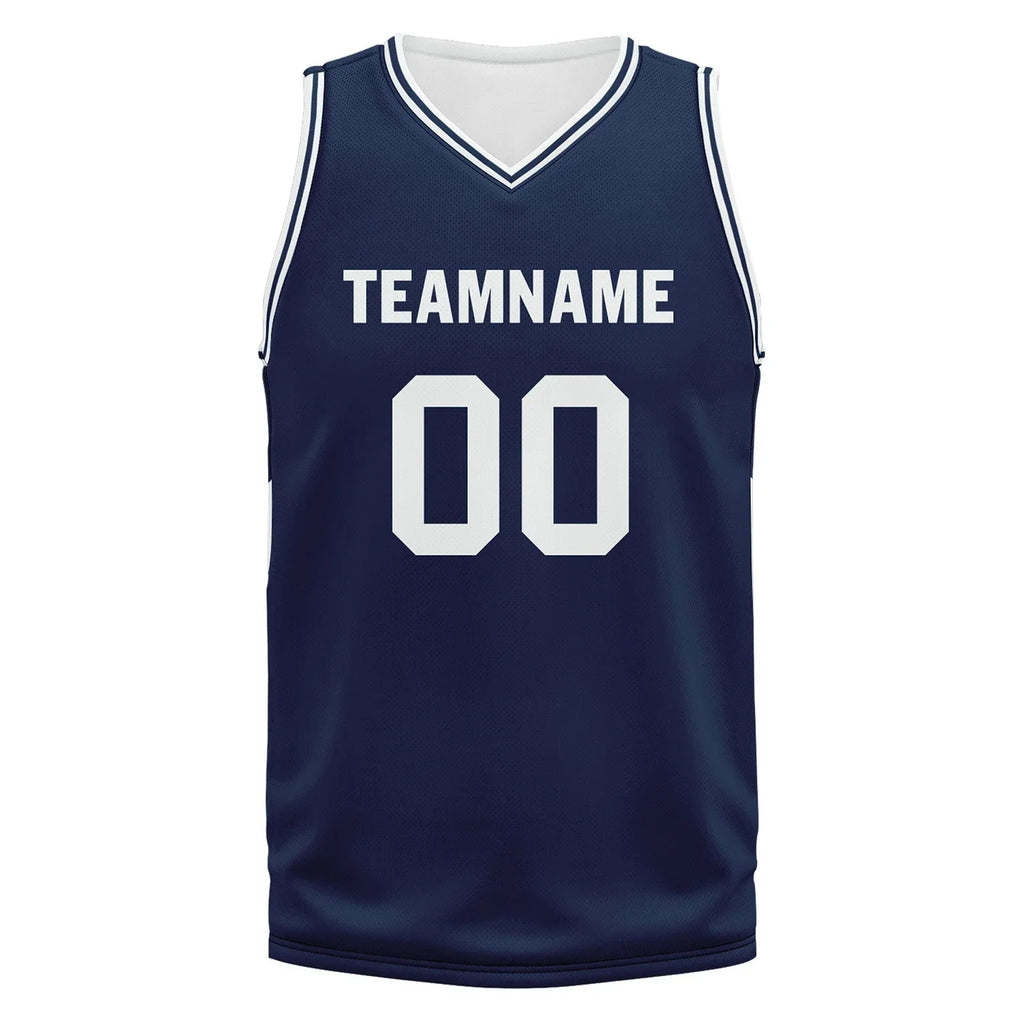 Custom Blue Classic Style Sports Uniform Basketball Jersey BBJ01-D020105-9 - Coolcustomize