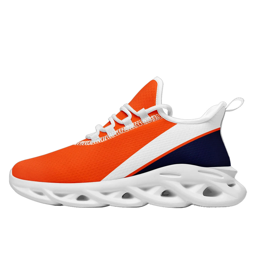 Custom Orange Blue Jersey MaxSoul Shoes and Hat Combo Offer Personalized ZH-bd0b007e-ae - Coolcustomize