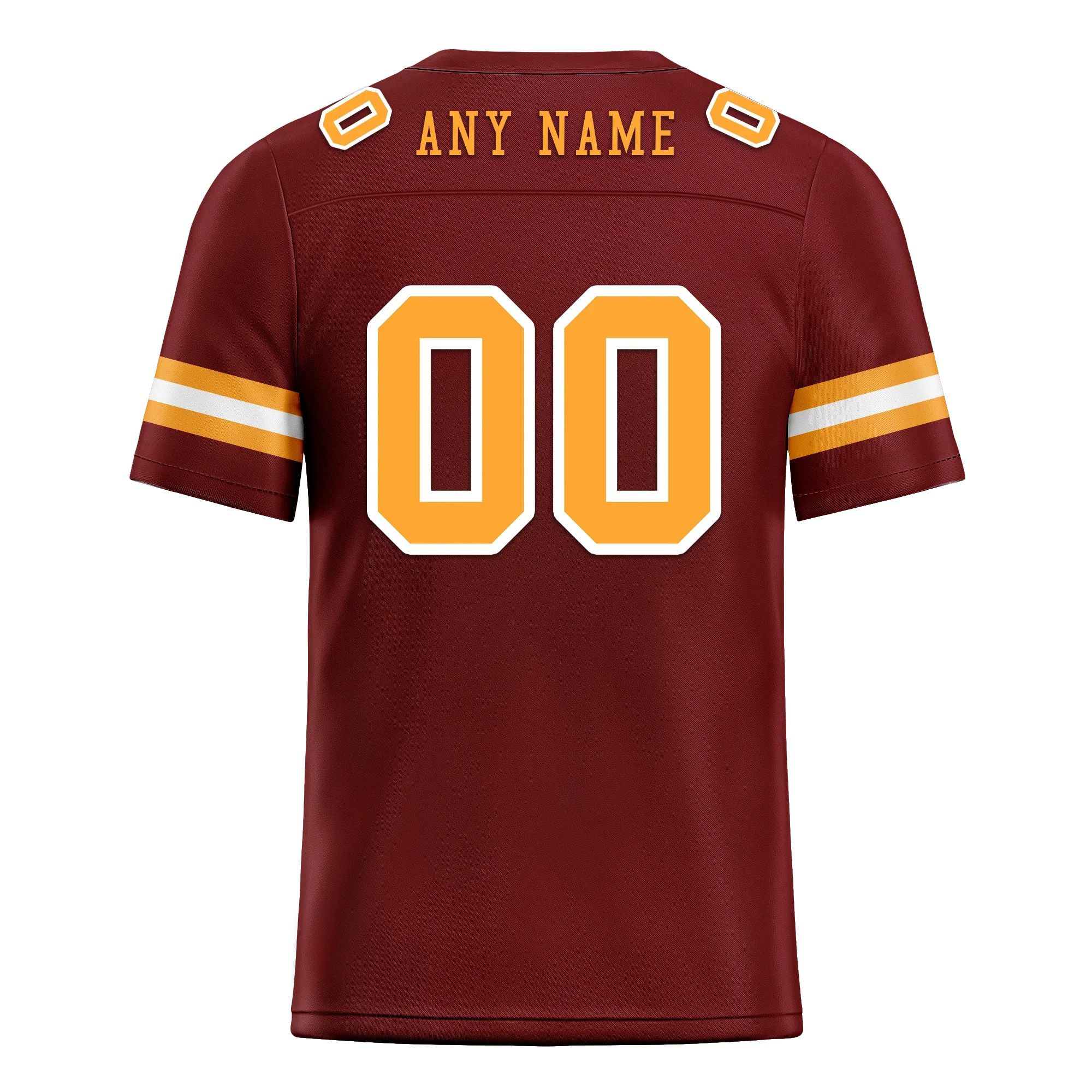 Custom Brown Classic Style Personalized Authentic Football Jersey FBJ02-bd0a70af - Coolcustomize
