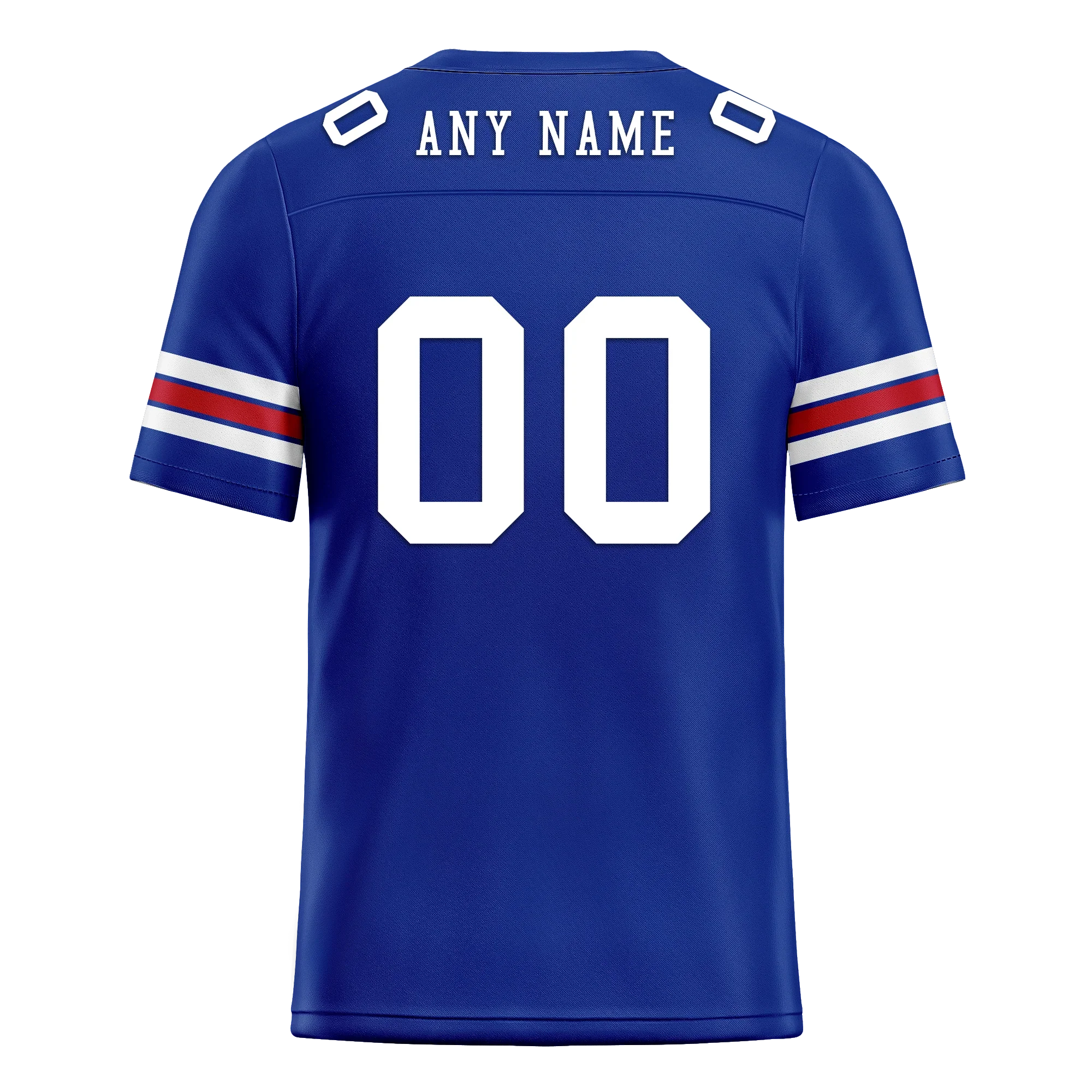 Custom Blue Classic Style Personalized Authentic Football Jersey FBJ02-bd0a70aa - Coolcustomize