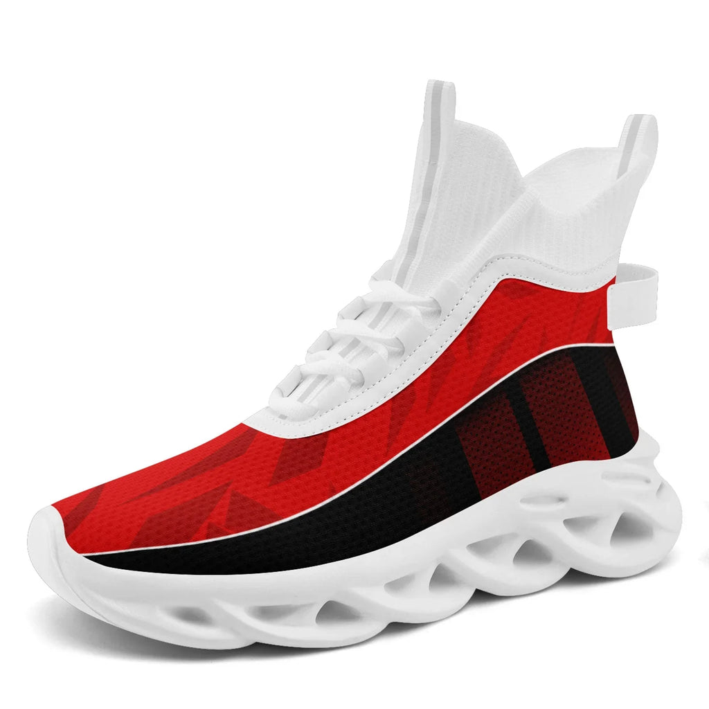 Custom Black Red Maxsoul Shoes Personalized Sneaker FN029A-D020158-2 - Coolcustomize