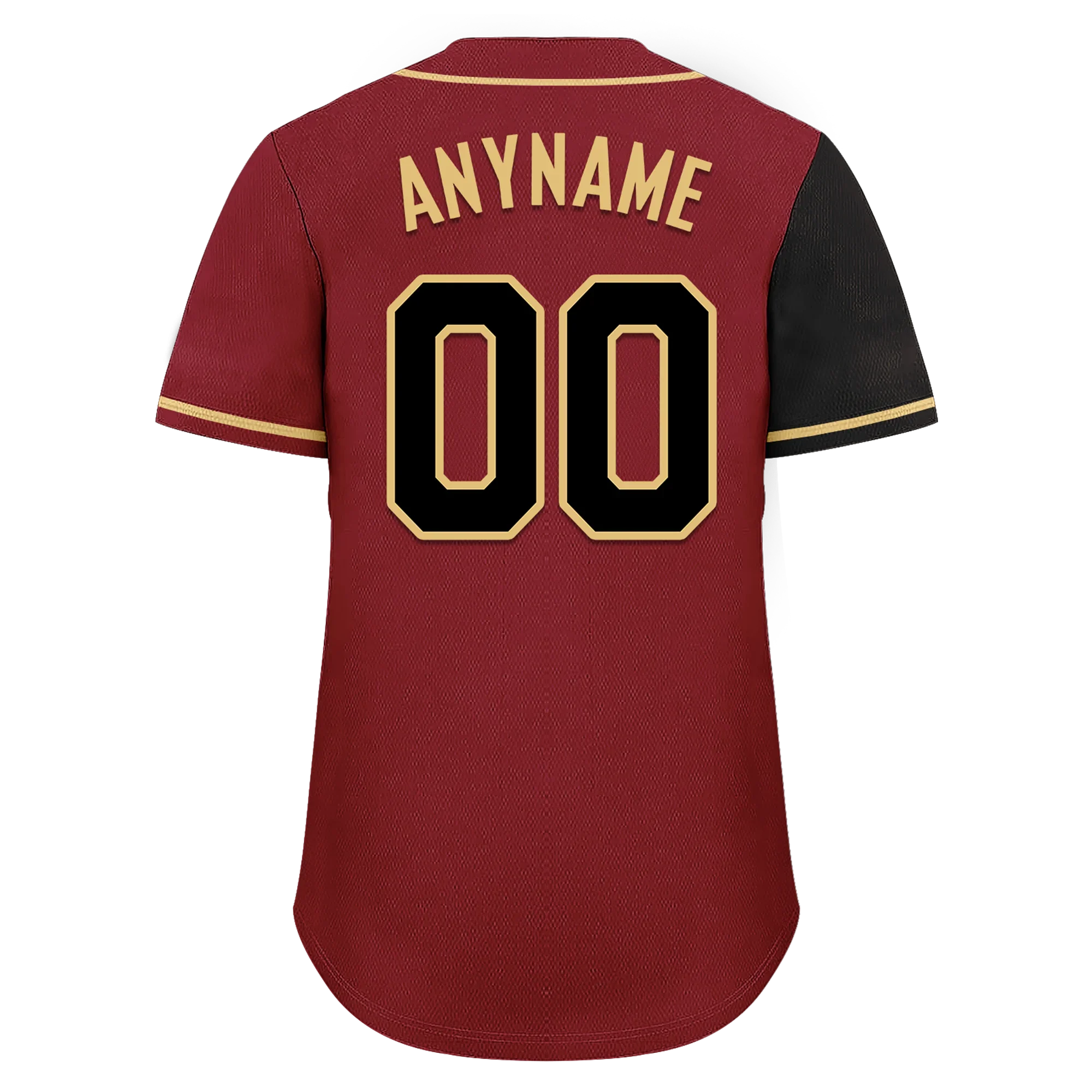 Custom Black Red Skull Fashion Personalized Authentic Baseball Jersey BSBJ01-D017141 - Coolcustomize