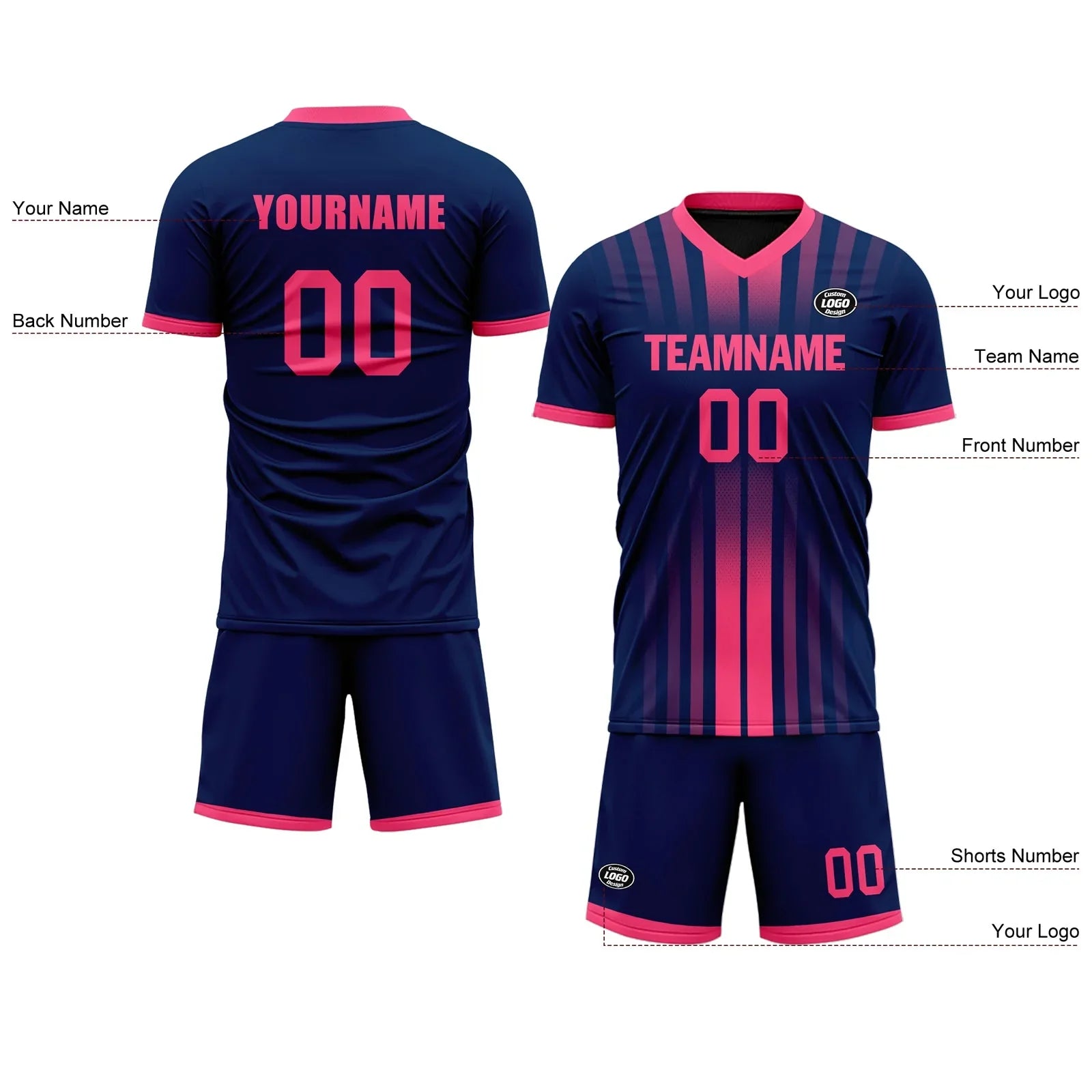 Custom Blue Pink Jersey MaxSoul Shoes and Hat Combo Offer Personalized Combo ZH-D020234-1 - Coolcustomize