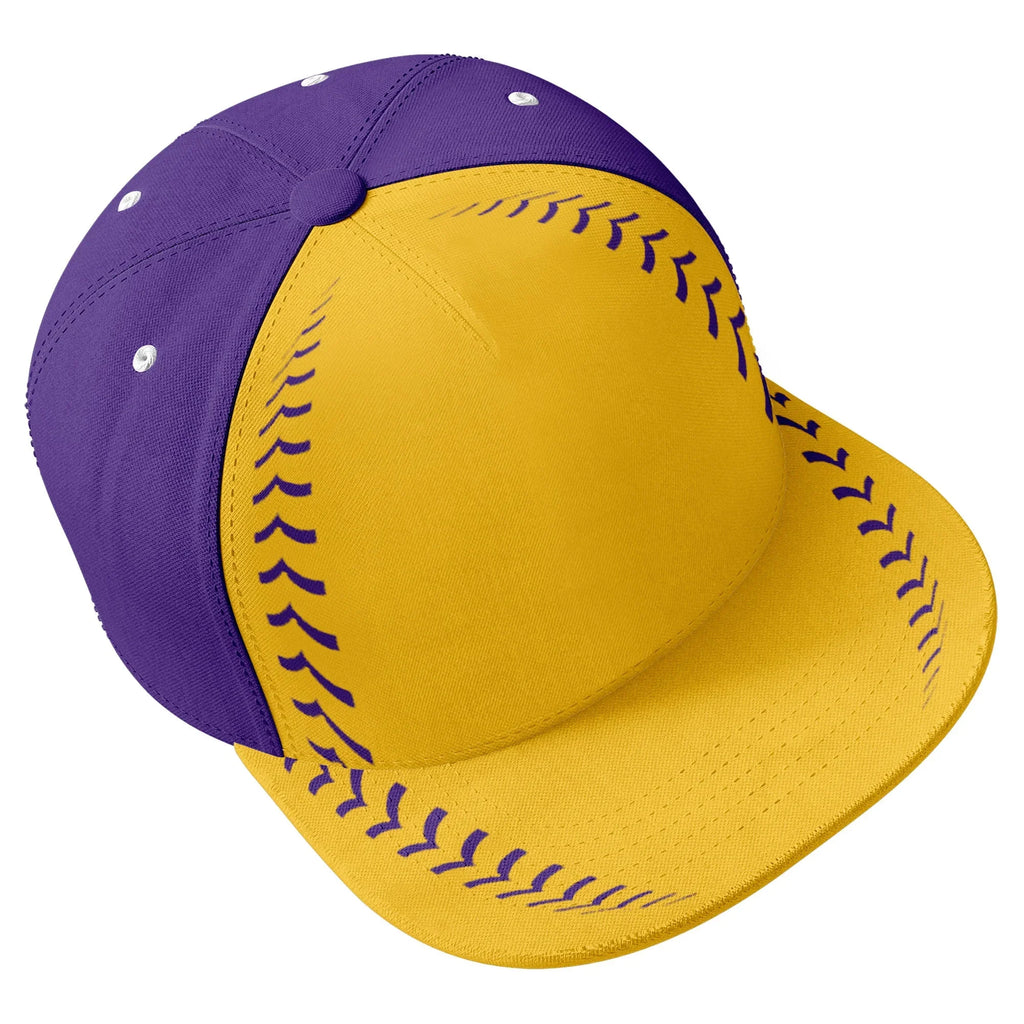 Custom Sport Design Hat Stitched Adjustable Snapback Personalized Baseball Cap PR067B-bd0b00d9-bb - Coolcustomize