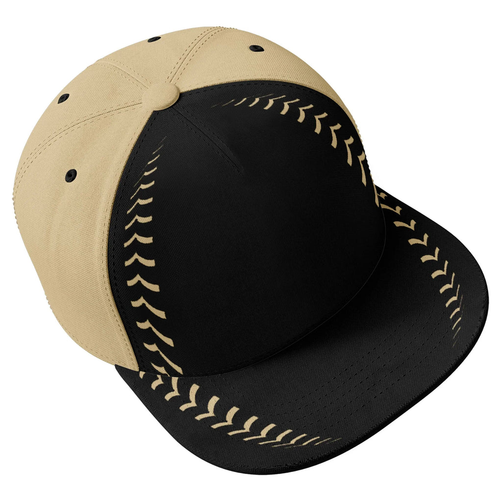 Custom Sport Design Hat Stitched Adjustable Snapback Personalized Baseball Cap PR067B-bd0b00d9-a8 - Coolcustomize