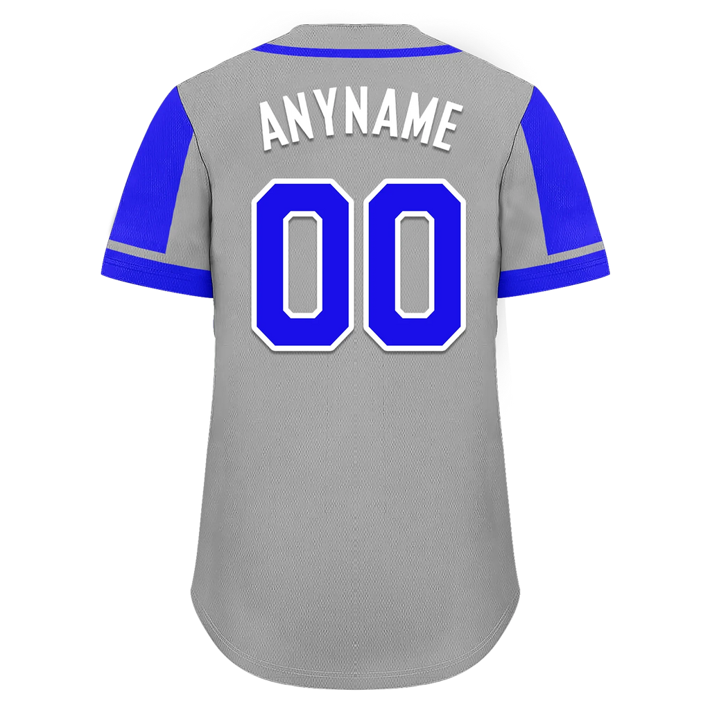 Custom Gray Purple Raglan Sleeves Personalized Authentic Baseball Jersey BSBJ01-D017189 - Coolcustomize