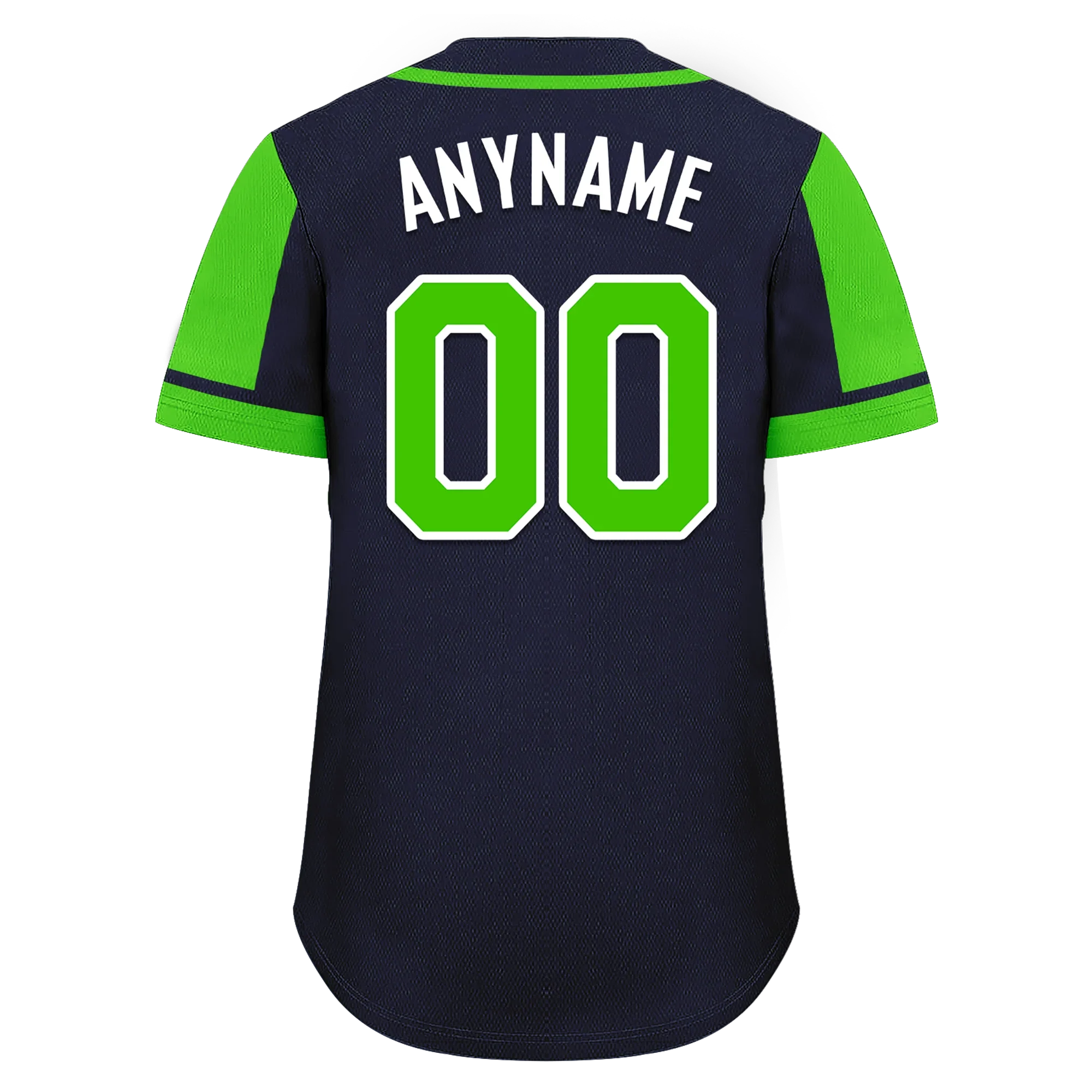 Custom Blue Green Raglan Sleeves Personalized Authentic Baseball Jersey BSBJ01-D017181 - Coolcustomize