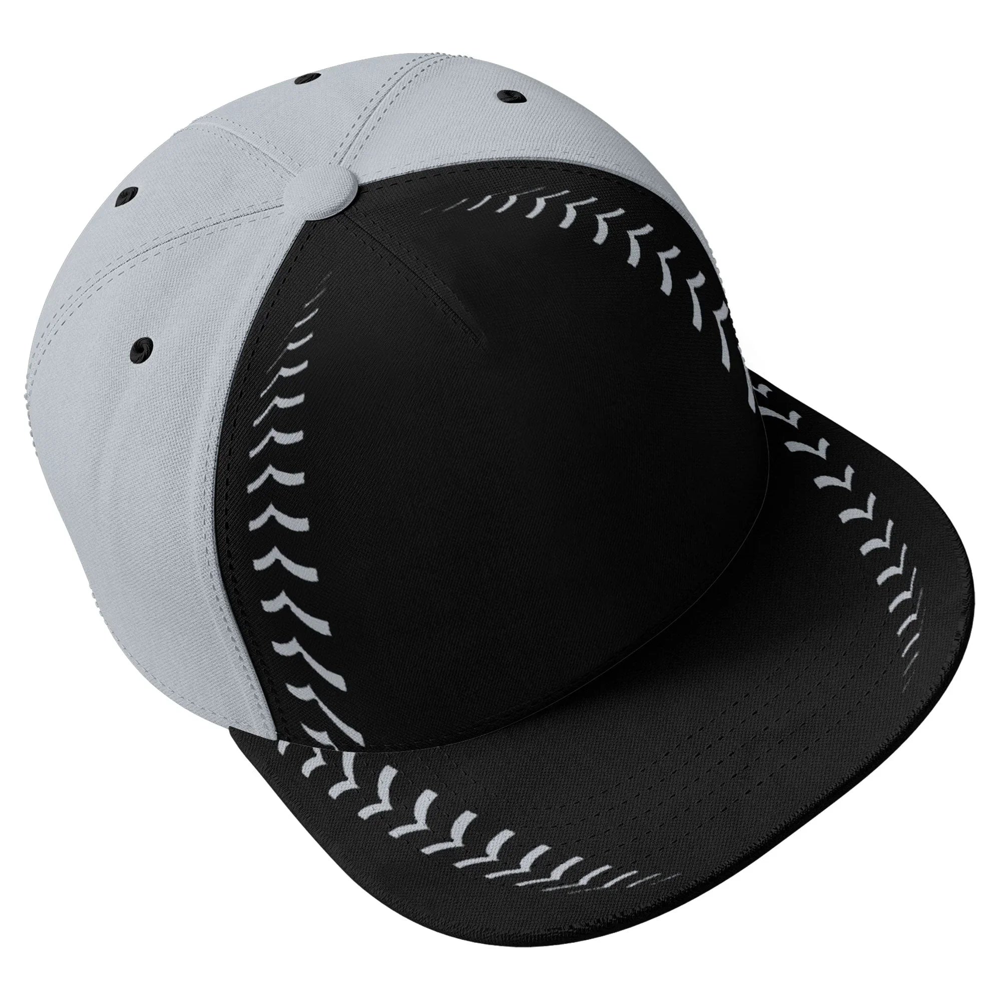 Custom Sport Design Hat Stitched Adjustable Snapback Personalized Baseball Cap PR067B-bd0b00d9-d - Coolcustomize
