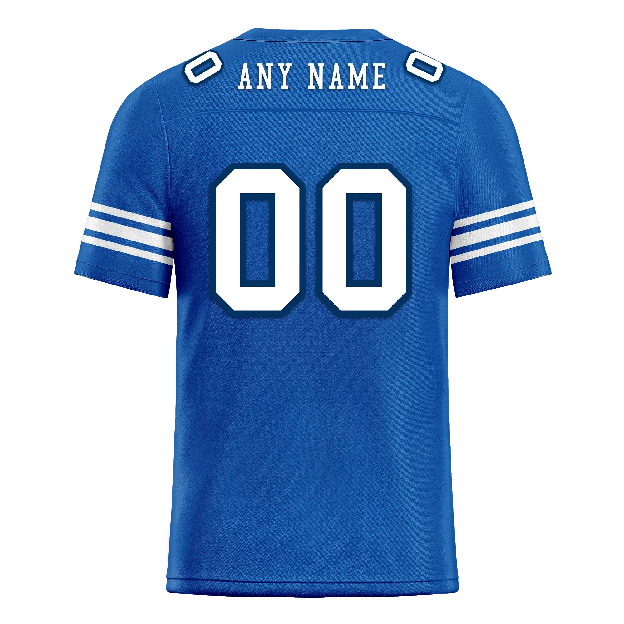Custom Blue Classic Style Personalized Authentic Football Jersey FBJ02-bd0a700f - Coolcustomize