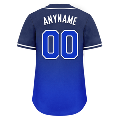 Custom Blue Fade Fashion Personalized Authentic Baseball Jersey BSBJ01-D0a70ed