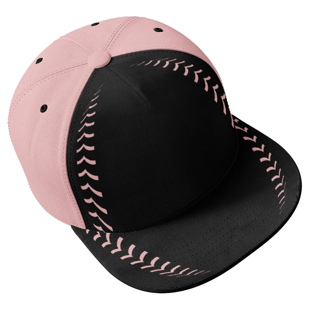 Custom Sport Design Hat Stitched Adjustable Snapback Personalized Baseball Cap PR067B-bd0b00d9-b8 - Coolcustomize