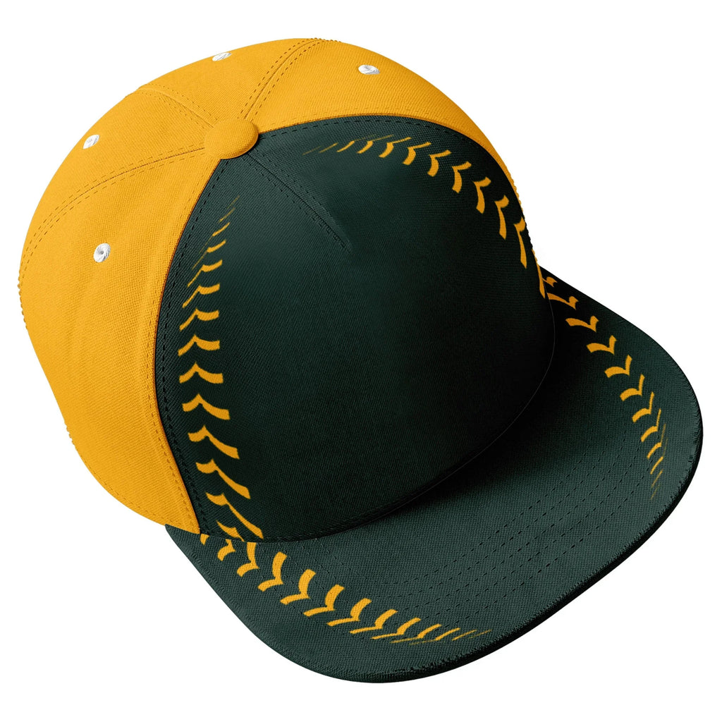 Custom Sport Design Hat Stitched Adjustable Snapback Personalized Baseball Cap PR067B-bd0b00d9-c - Coolcustomize