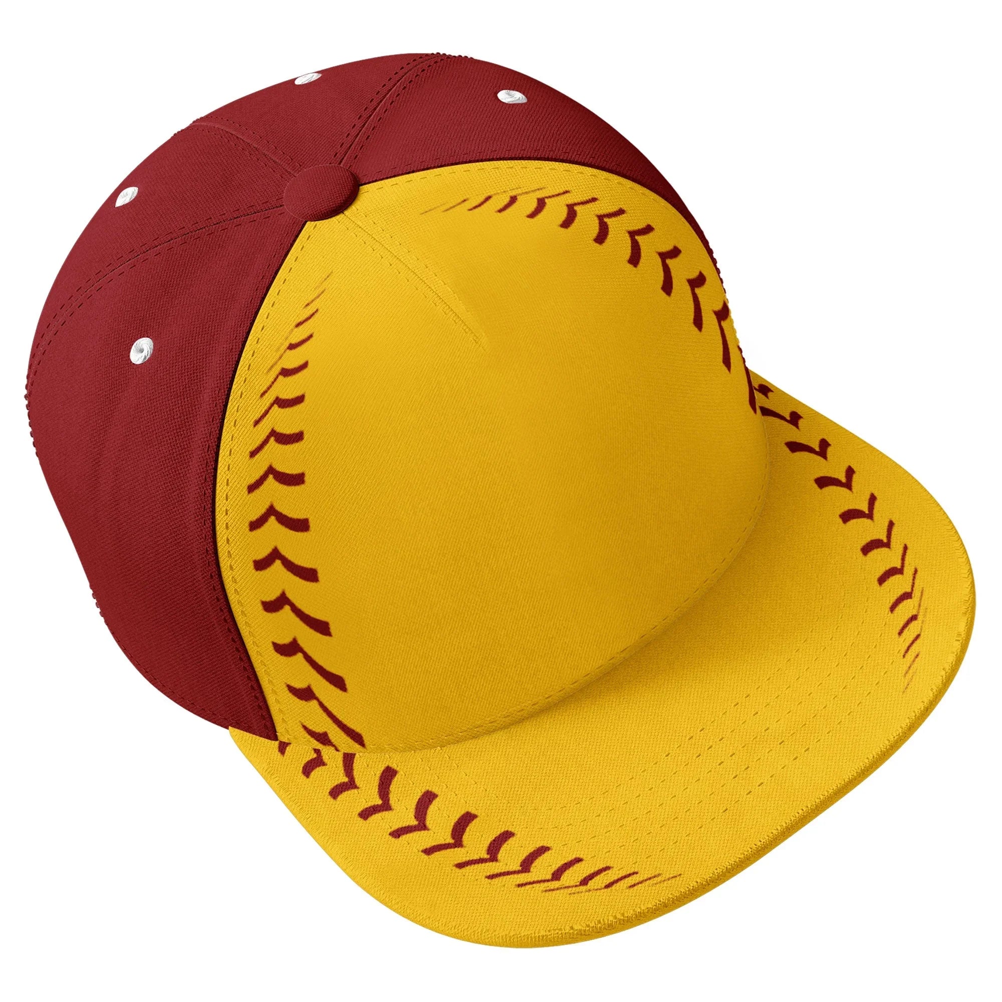 Custom Sport Design Hat Stitched Adjustable Snapback Personalized Baseball Cap PR067B-bd0b00d9-aa - Coolcustomize