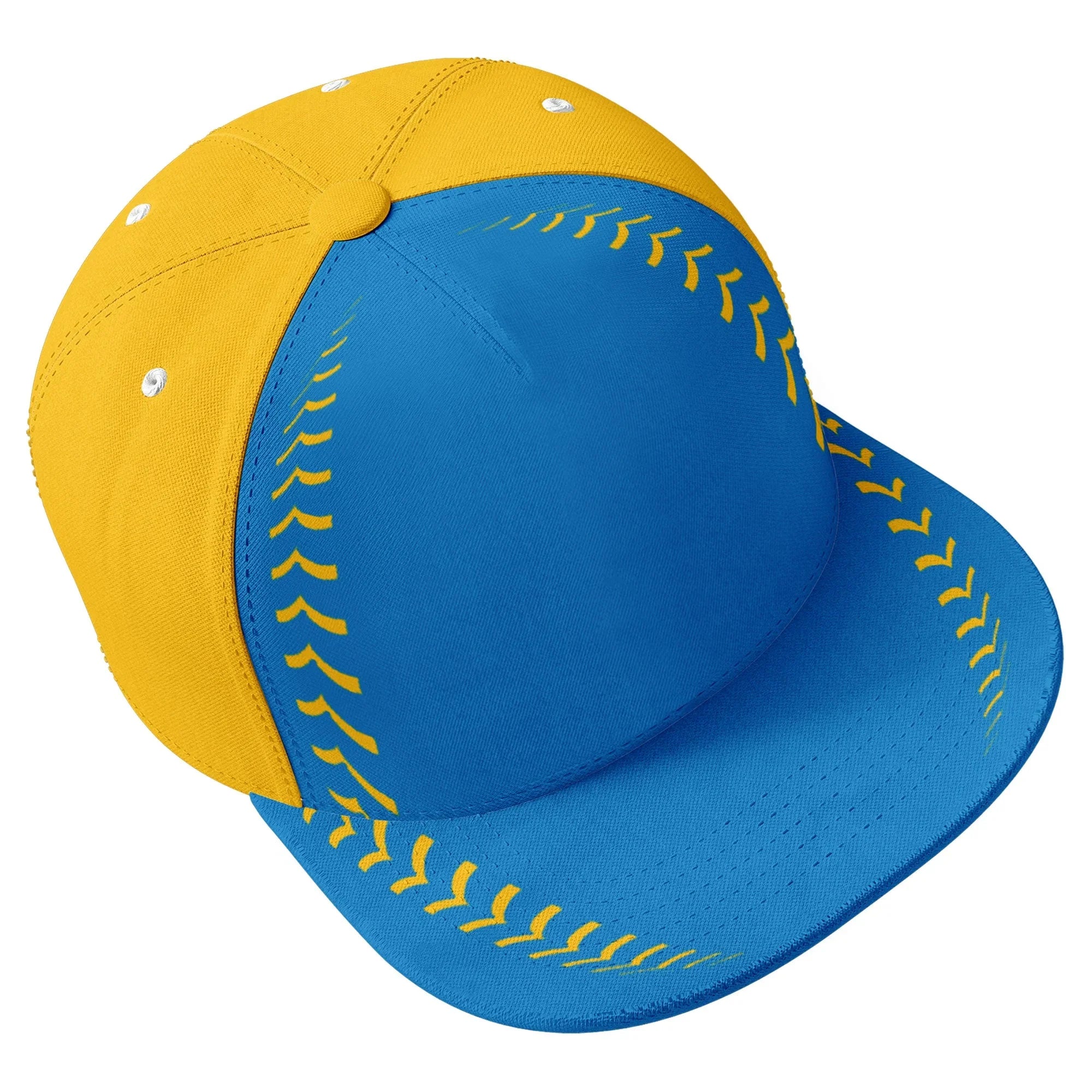 Custom Sport Design Hat Stitched Adjustable Snapback Personalized Baseball Cap PR067B-bd0b00d9-9 - Coolcustomize