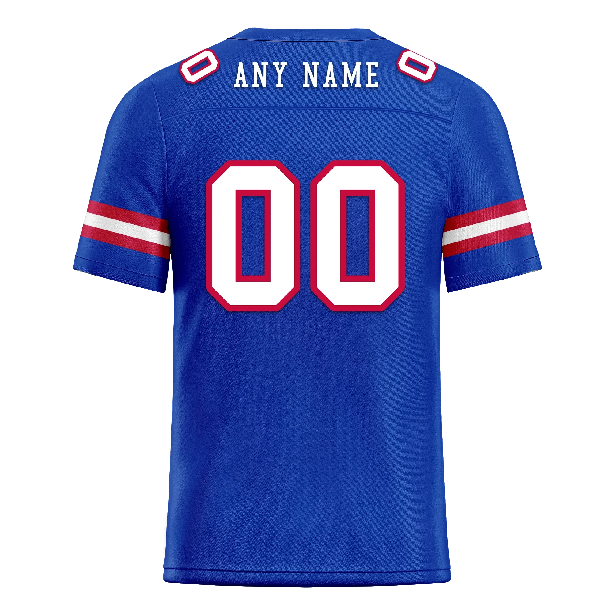 Custom Blue Classic Style Personalized Authentic Football Jersey FBJ02-bd0a70ca - Coolcustomize