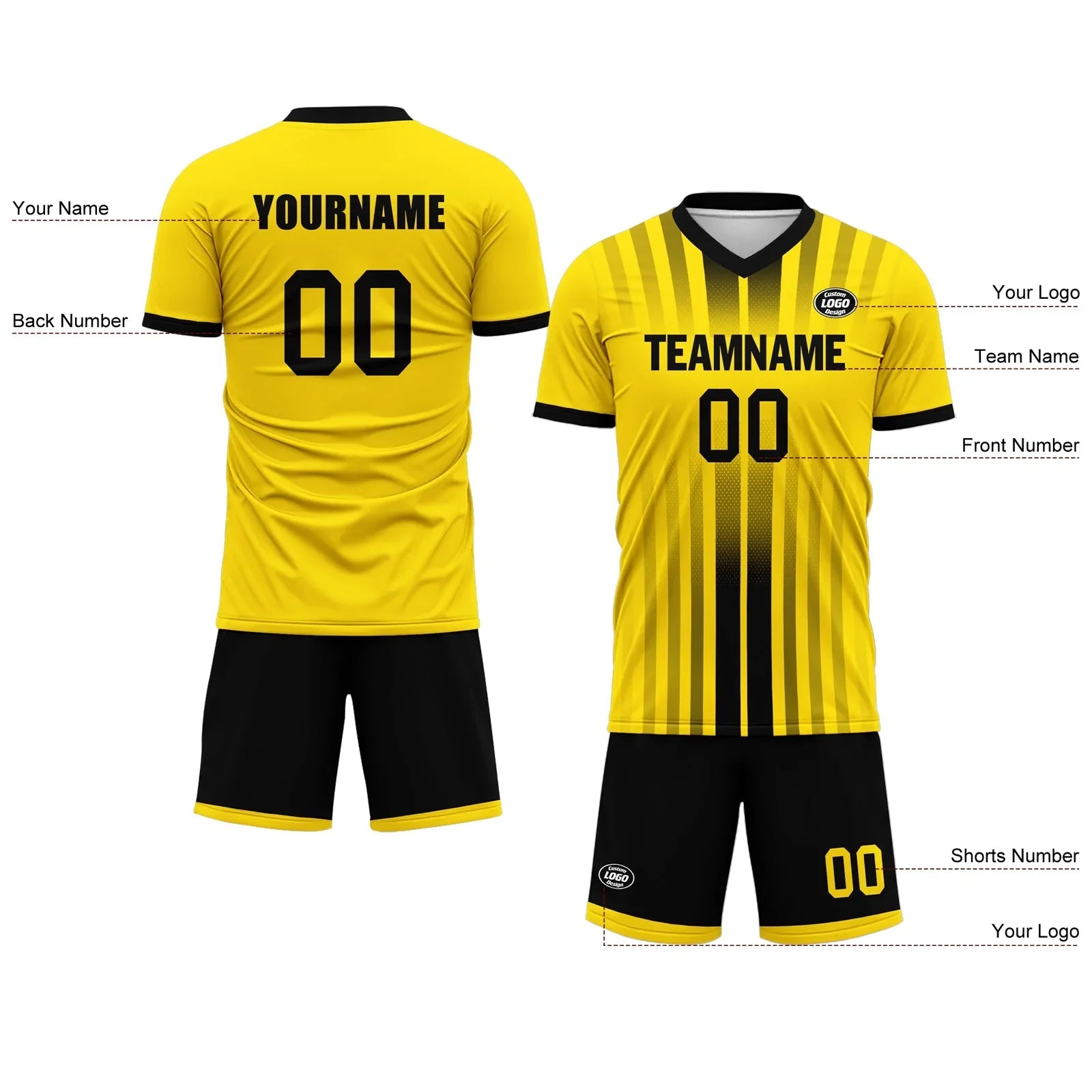 Custom Black Yellow Jersey MaxSoul Shoes and Hat Combo Offer Personalized Combo ZH-D020234-7 - Coolcustomize