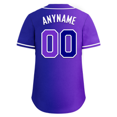 Custom Purple Blue Gradient Fashion Personalized Authentic Baseball Jersey BSBJ01-D0a7a0b