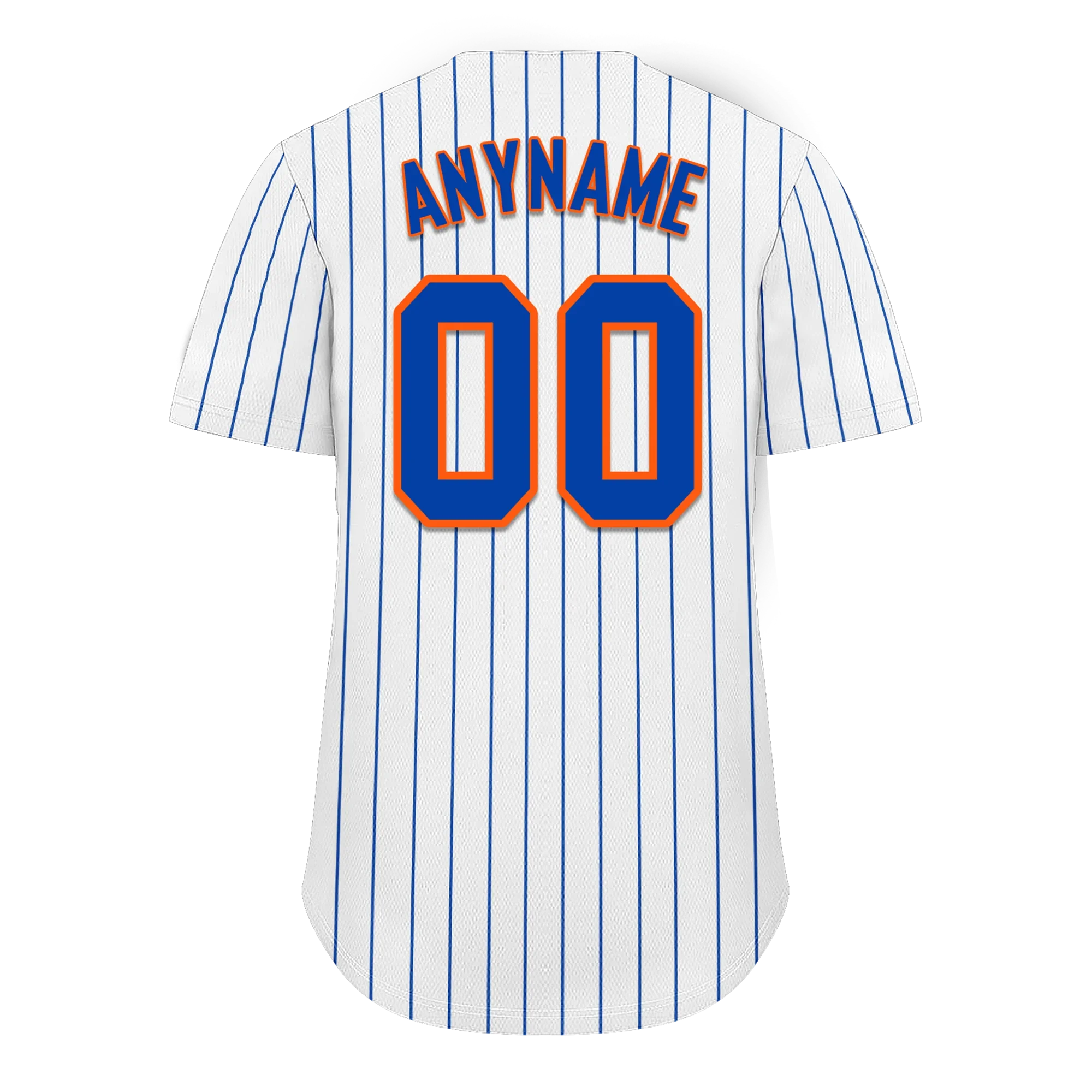 Custom White Classic Style Blue Personalized Authentic Baseball Jersey BSBJ01-bd0fa07 - Coolcustomize