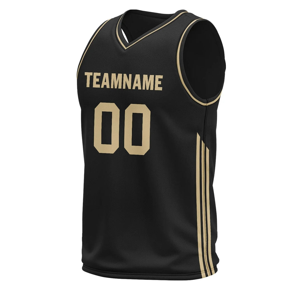 Custom Black Classic Style Sports Uniform Basketball Jersey BBJ01-D020105-17 - Coolcustomize