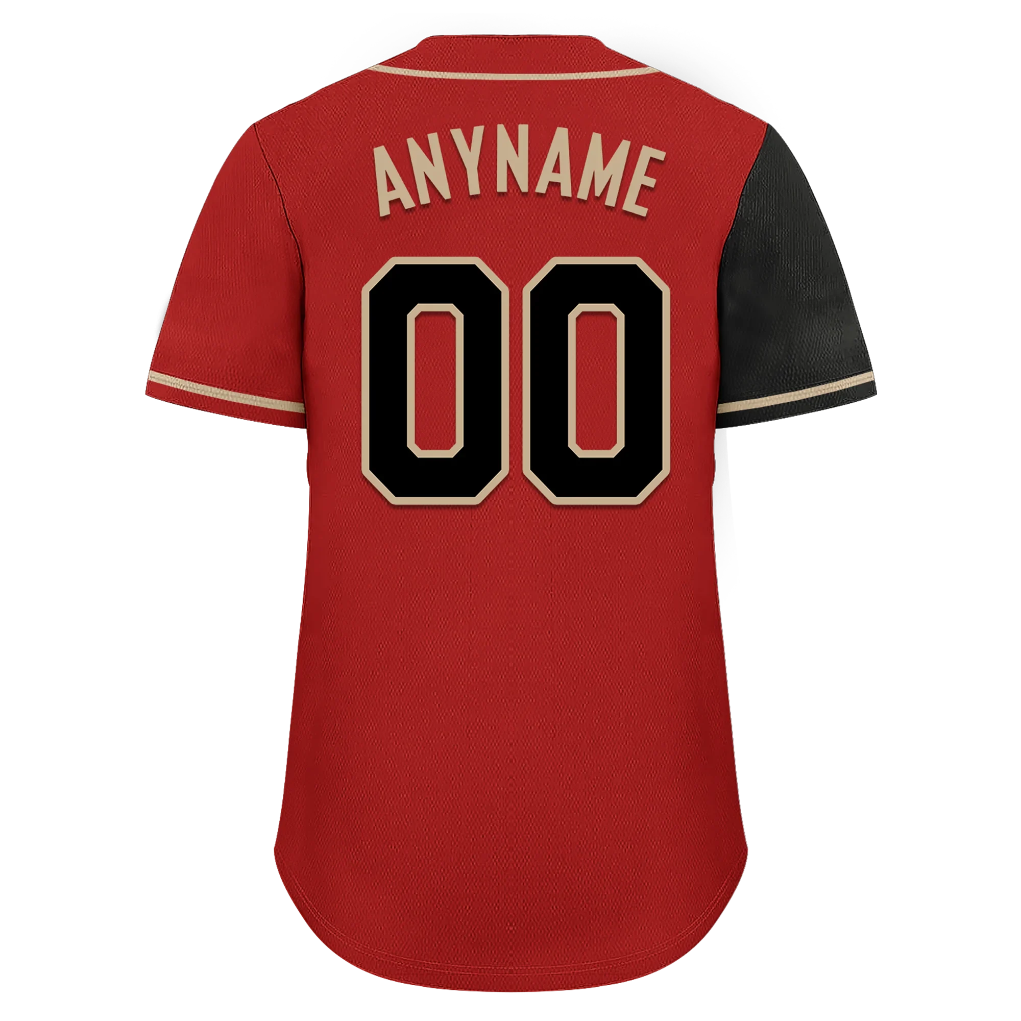 Custom Black Red Skull Fashion Personalized Authentic Baseball Jersey BSBJ01-D017143 - Coolcustomize