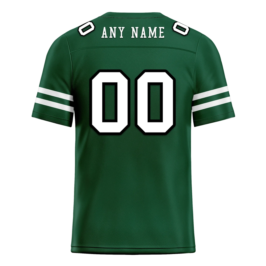 Custom Green Classic Style Personalized Authentic Football Jersey FBJ02-bd0a70a9 - Coolcustomize