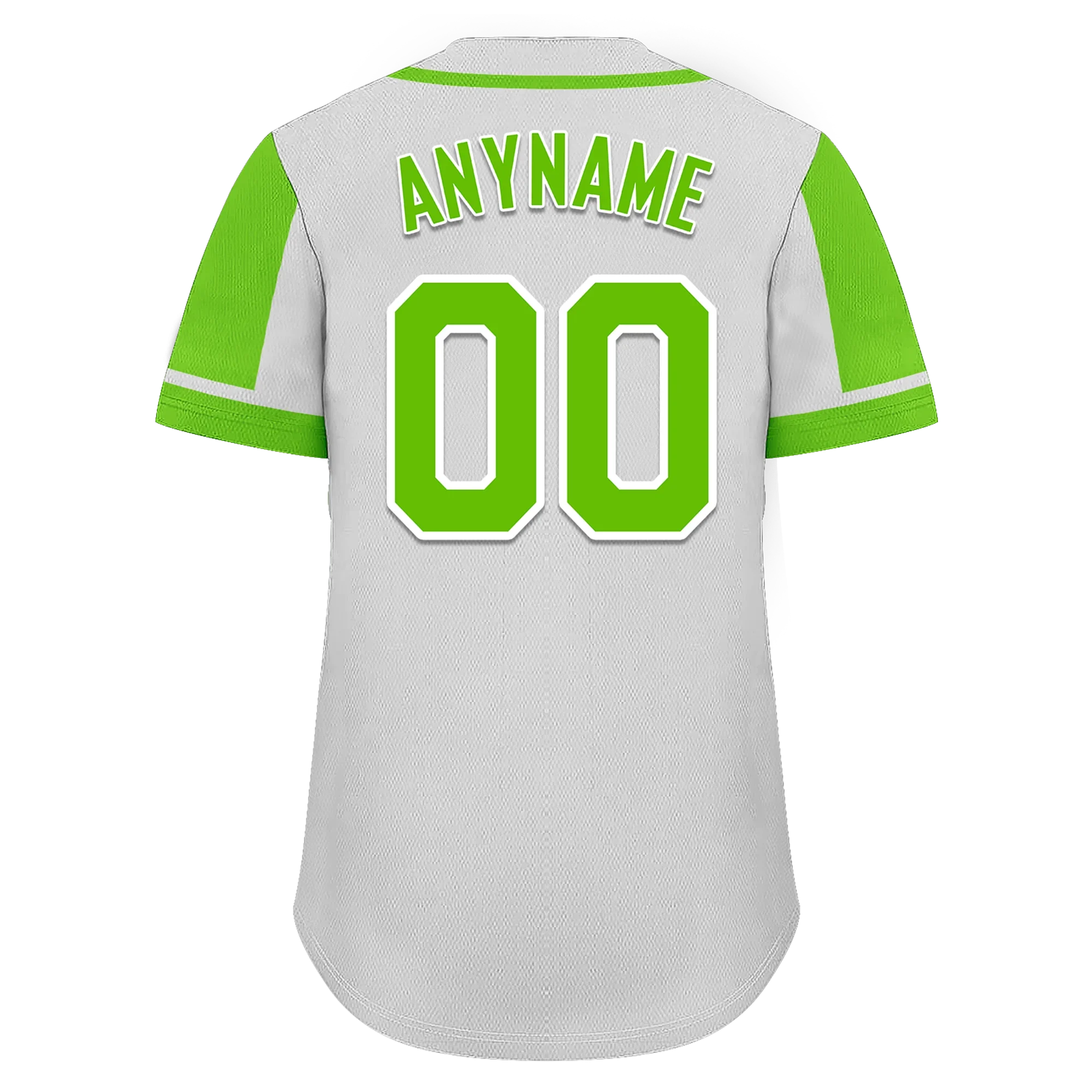 Custom Gray Green Raglan Sleeves Personalized Authentic Baseball Jersey BSBJ01-D017190 - Coolcustomize
