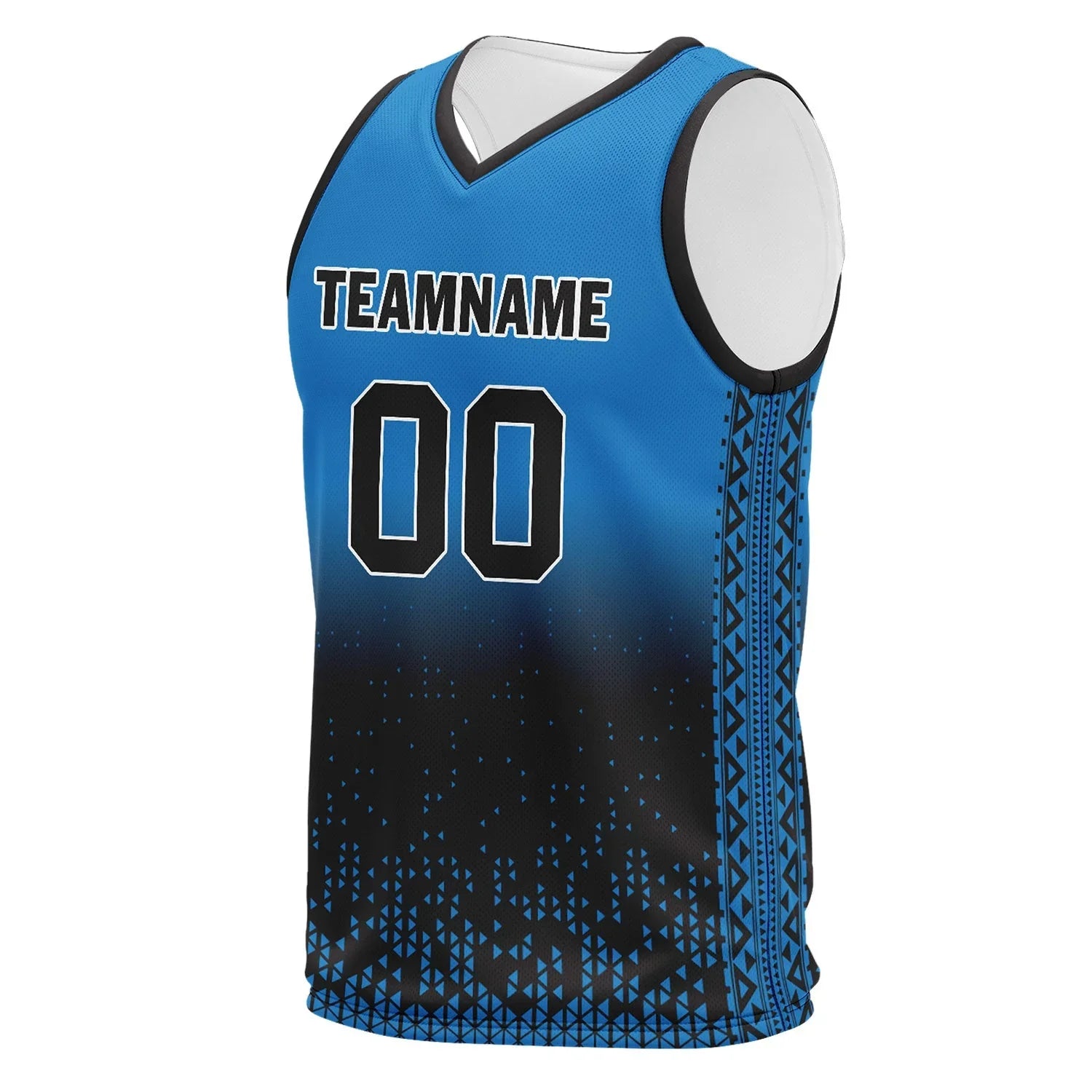 Custom Blue Black Fade Fashion Sports Uniform Basketball Jersey BBJ01-D020102-11 - Coolcustomize