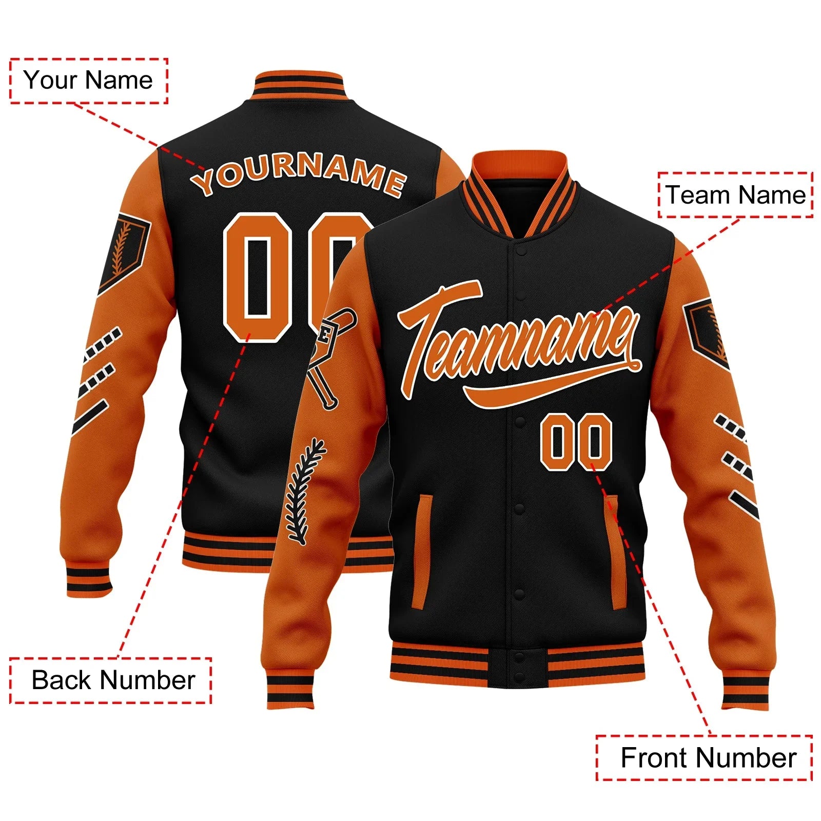 Custom Jacket MaxSoul Shoes and Hat Combo Offer Personalized Combo ZH-D023028-5 - Coolcustomize