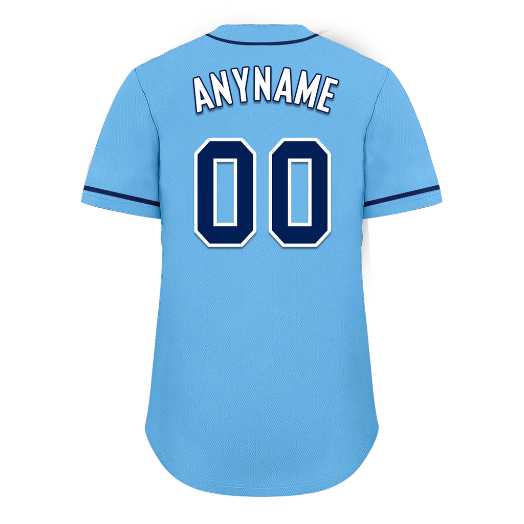 Custom Aqua Classic Style White Personalized Authentic Baseball Jersey BSBJ01-bd0fa0d - Coolcustomize