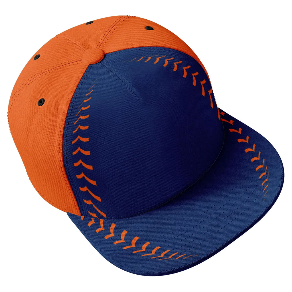 Custom Sport Design Hat Stitched Adjustable Snapback Personalized Baseball Cap PR067B-bd0b00d9-a - Coolcustomize