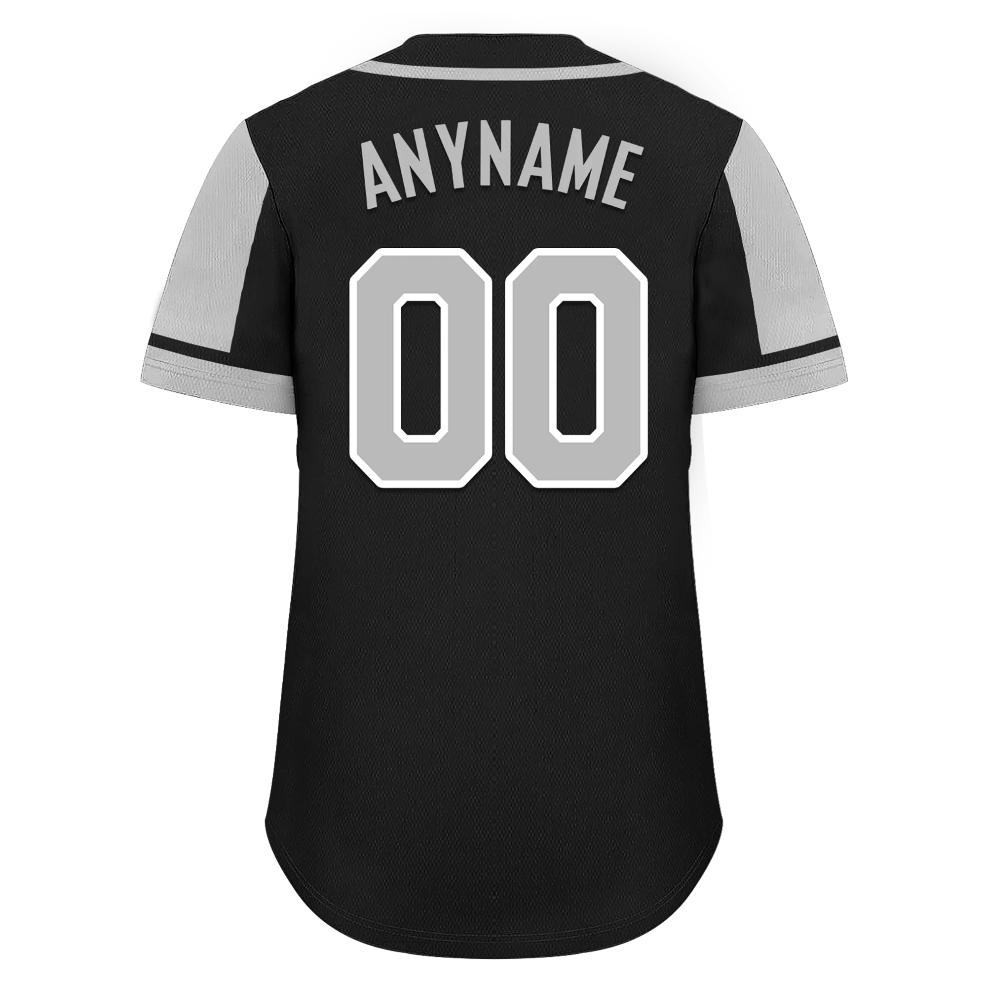 Custom Black Gray Raglan Sleeves Personalized Authentic Baseball Jersey BSBJ01-D017175 - Coolcustomize
