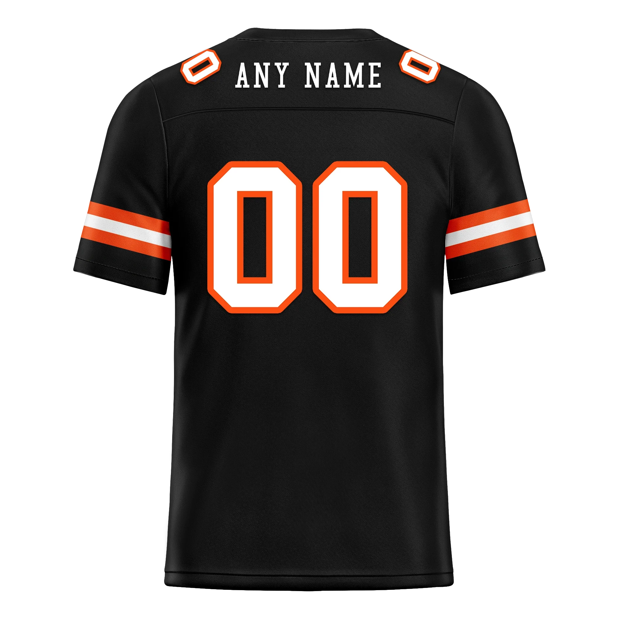 Custom Black Classic Style Personalized Authentic Football Jersey FBJ02-bd0a70c0 - Coolcustomize